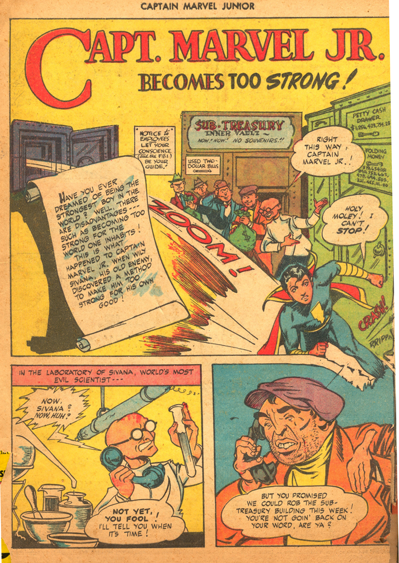 Read online Captain Marvel, Jr. comic -  Issue #44 - 2