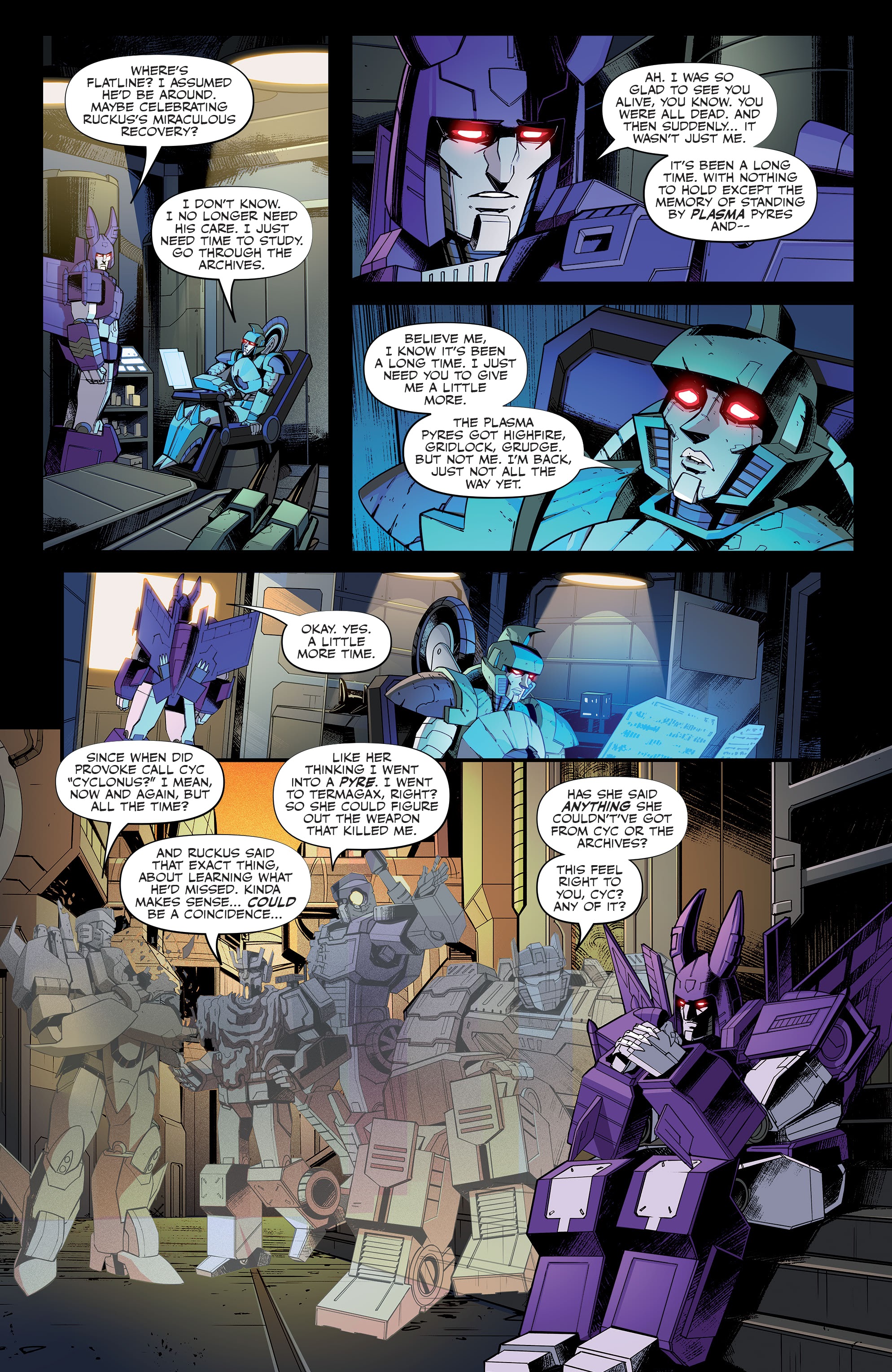 Read online Transformers (2019) comic -  Issue #38 - 12