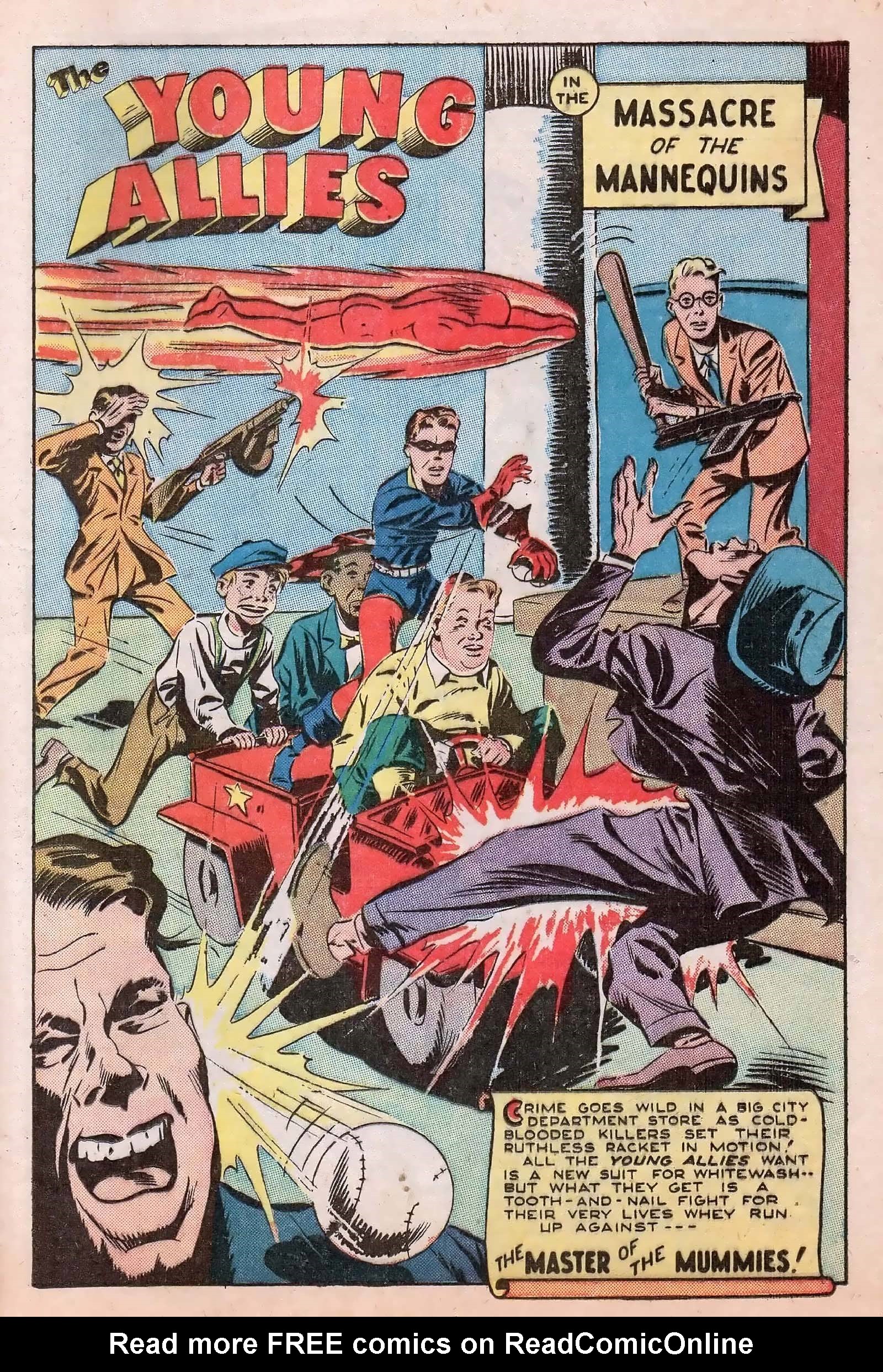 Read online Young Allies Comics comic -  Issue #17 - 25