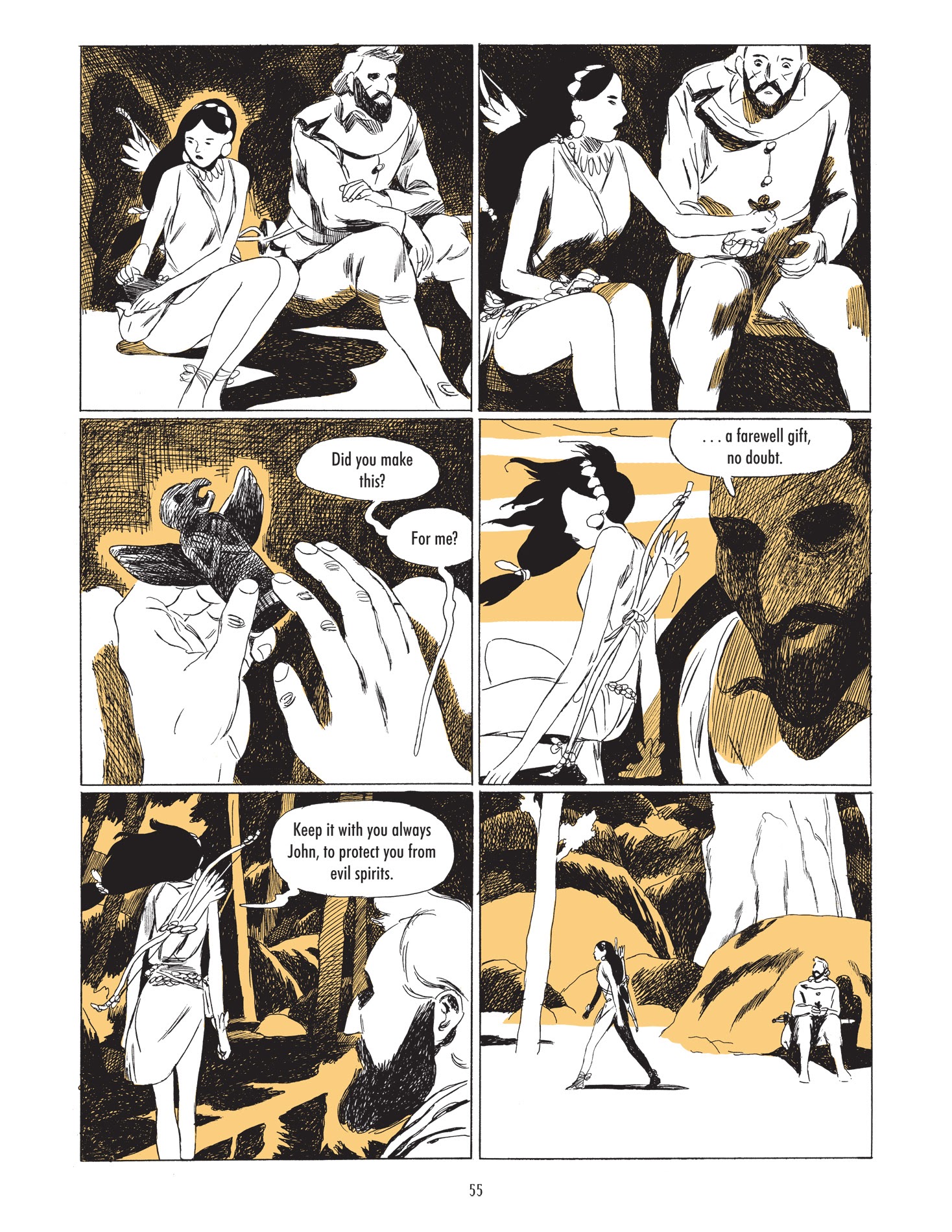 Read online Pocahontas: Princess of the New World comic -  Issue # TPB - 56