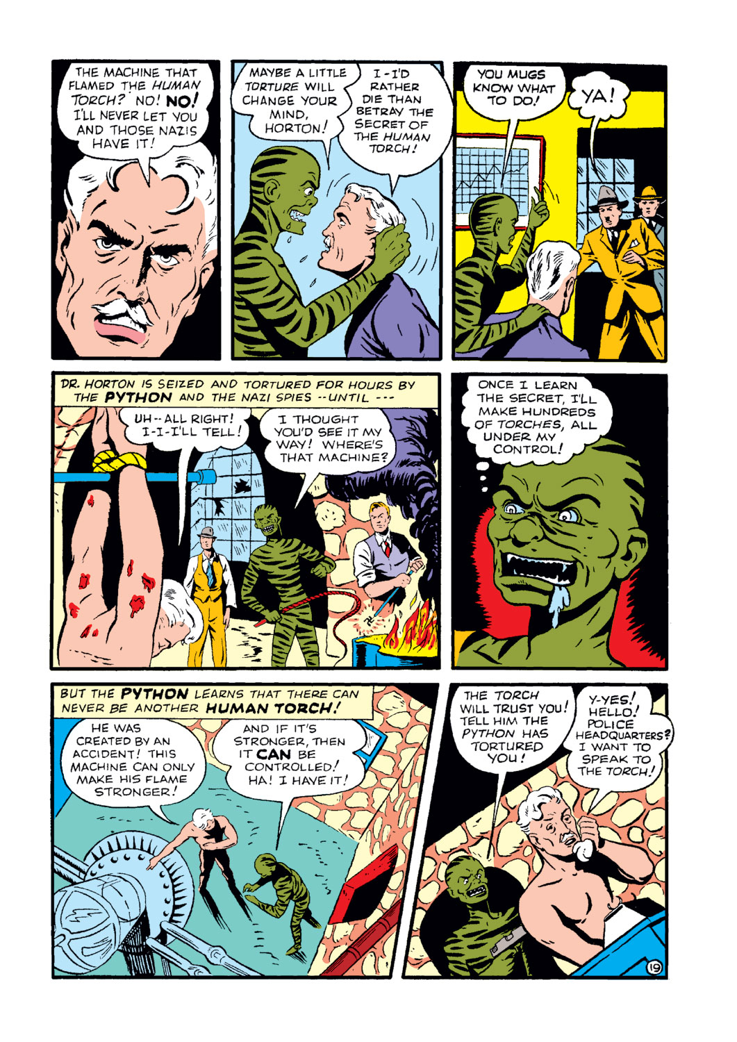 Read online The Human Torch (1940) comic -  Issue #8 - 23