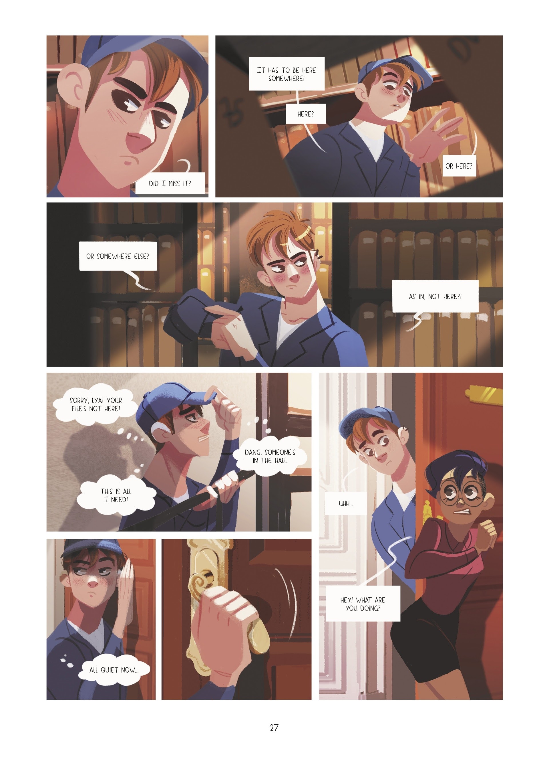 Read online Through Lya's Eyes comic -  Issue #1 - 27