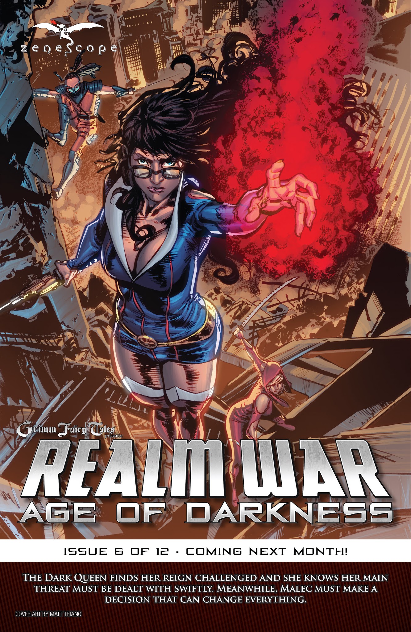 Read online Grimm Fairy Tales presents Realm War Age of Darkness comic -  Issue #5 - 25