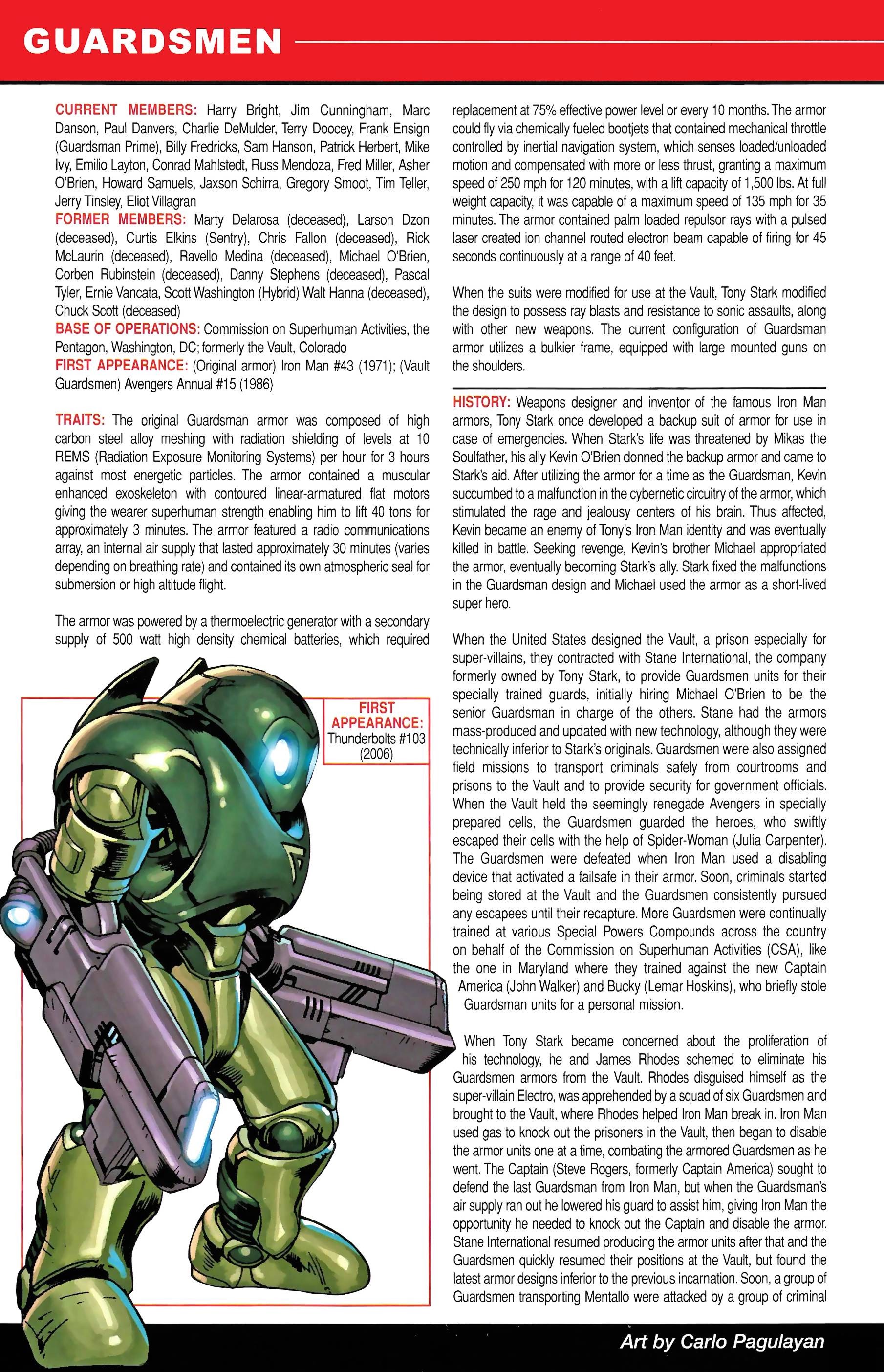 Read online Official Handbook of the Marvel Universe A to Z comic -  Issue # TPB 5 (Part 1) - 2