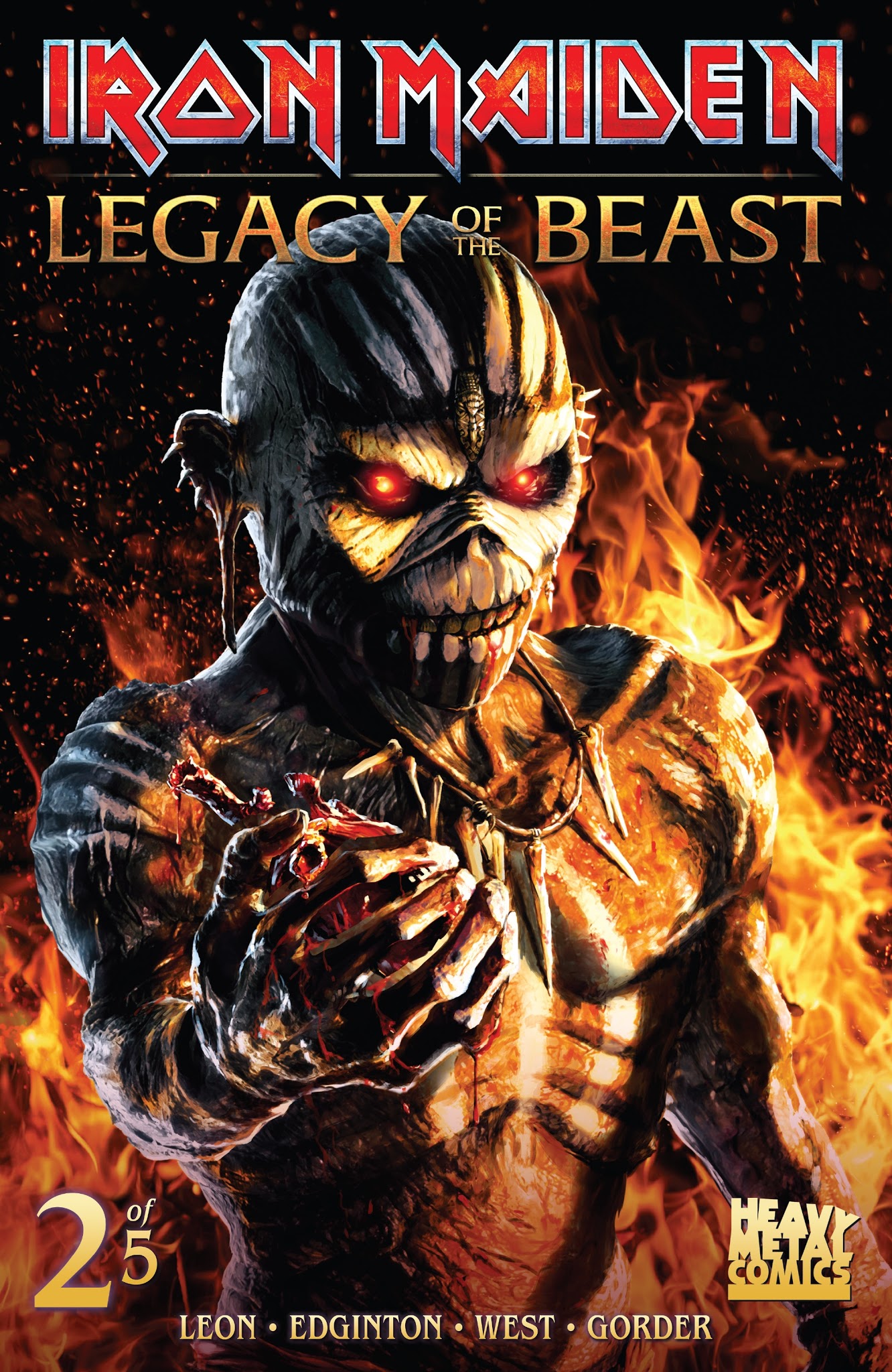 Read online Iron Maiden: Legacy of the Beast comic -  Issue #2 - 3