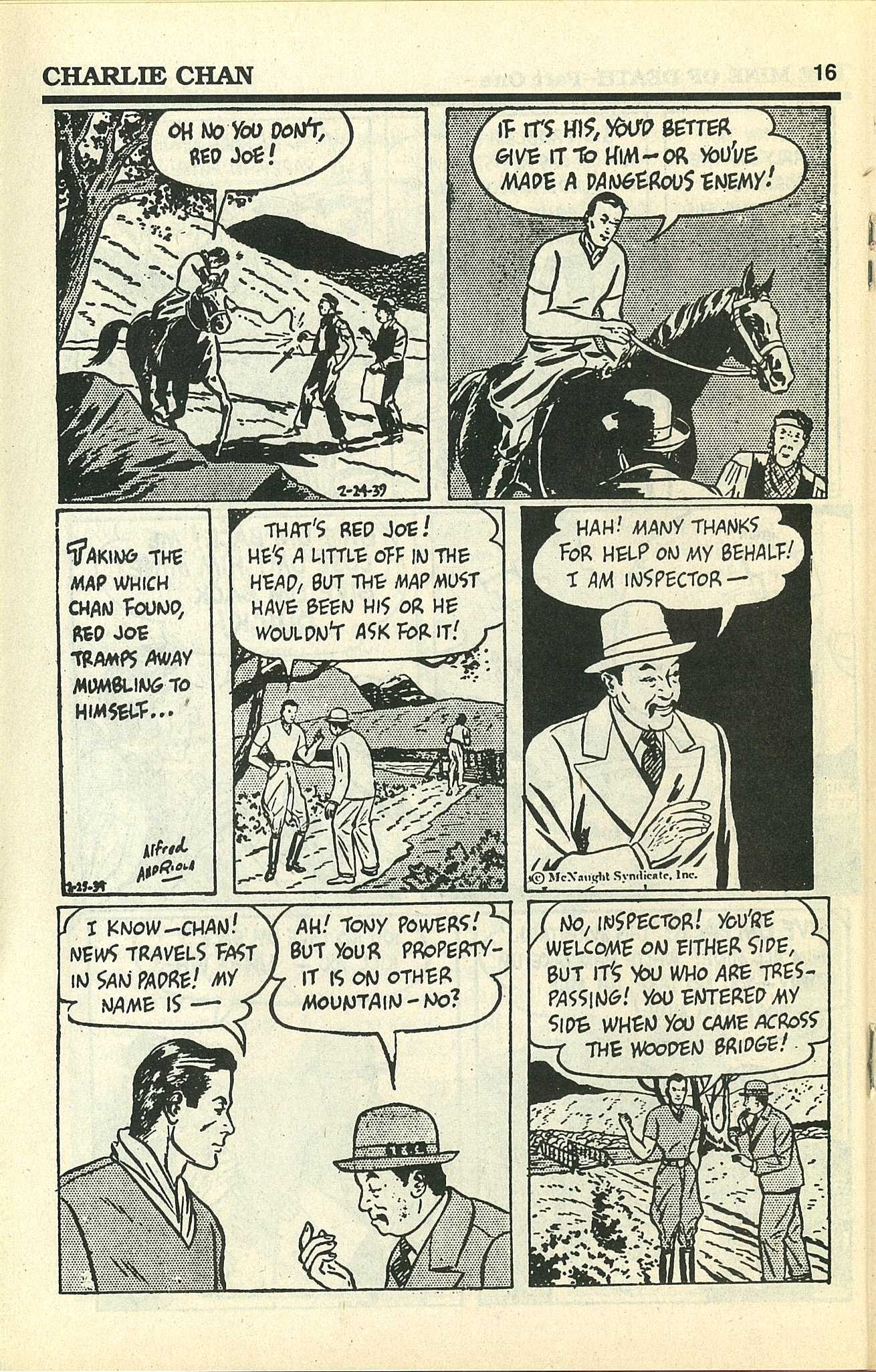 Read online Charlie Chan comic -  Issue #1 - 18