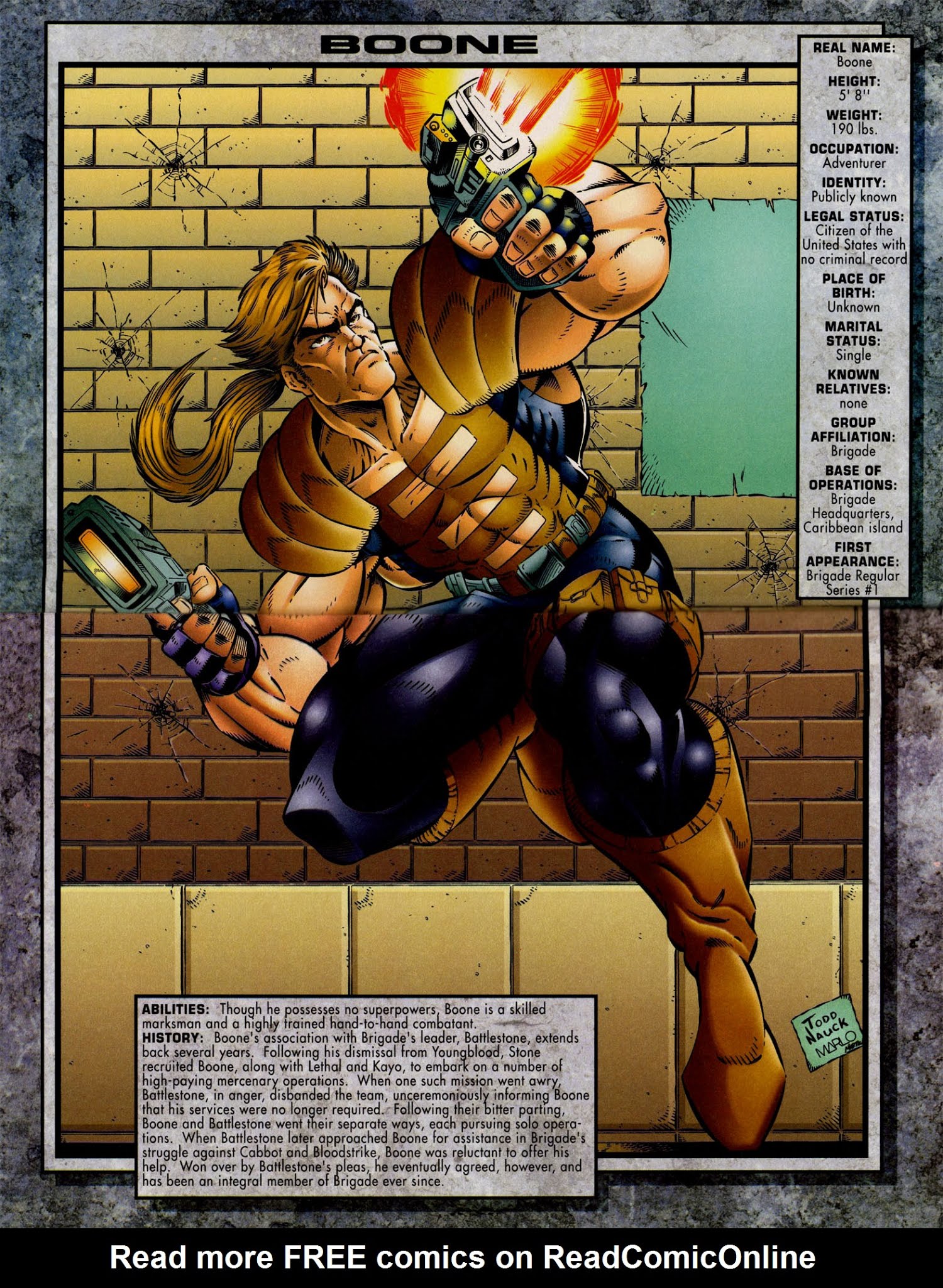 Read online Brigade Sourcebook comic -  Issue # Full - 7