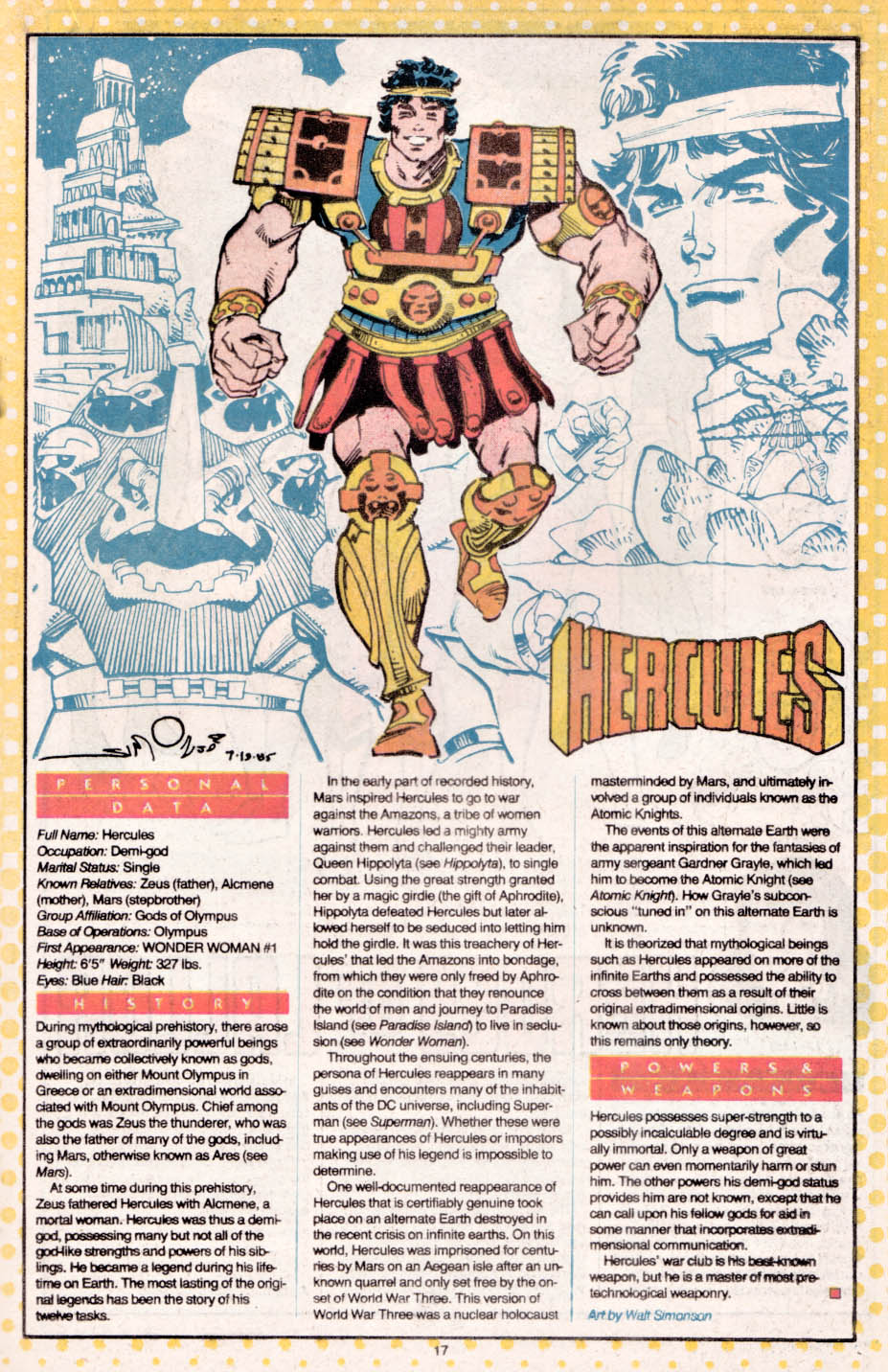 Read online Who's Who: The Definitive Directory of the DC Universe comic -  Issue #10 - 19