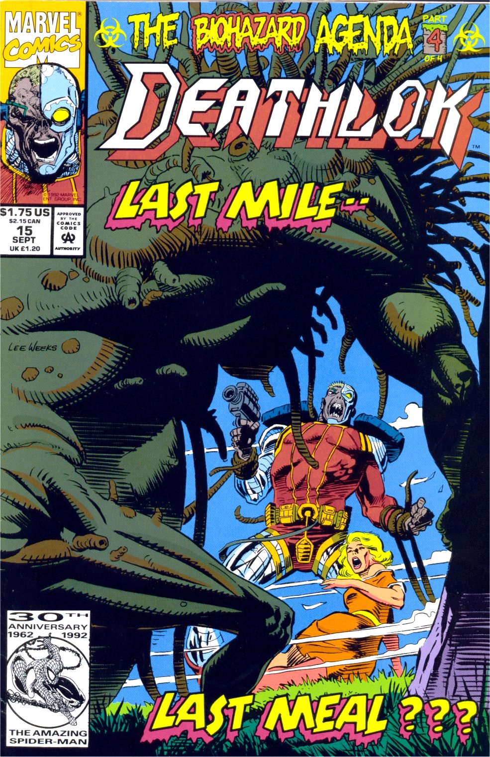 Read online Deathlok (1991) comic -  Issue #15 - 1