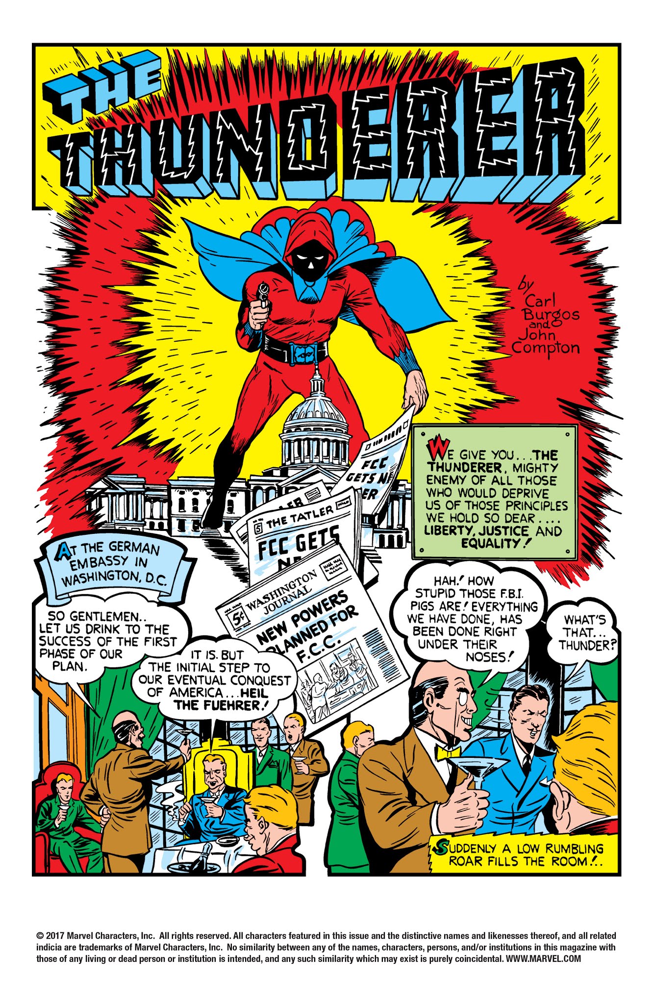 Read online Daring Mystery Comics comic -  Issue #7 - 2