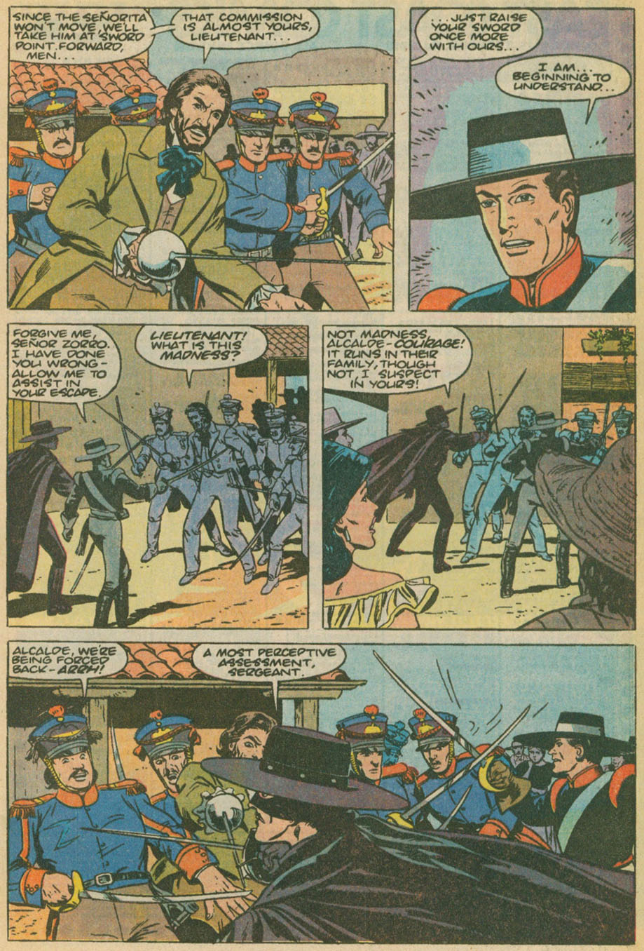 Read online Zorro (1990) comic -  Issue #4 - 20