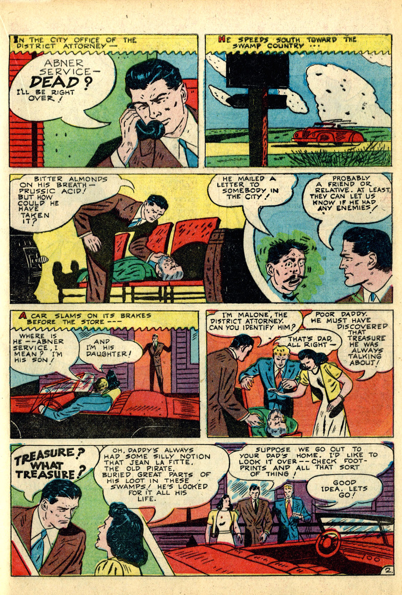 Read online Detective Comics (1937) comic -  Issue #50 - 53