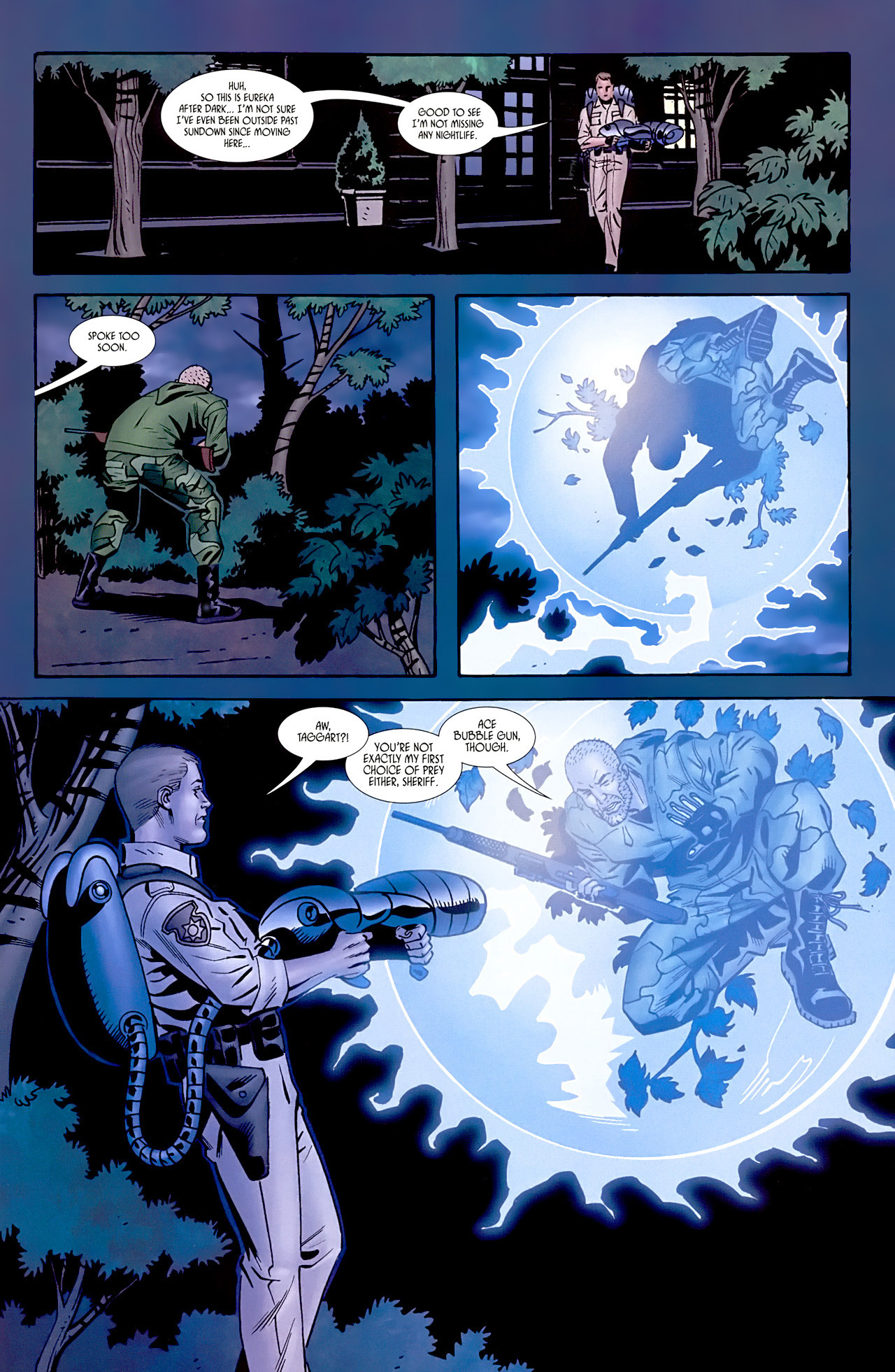 Read online Eureka comic -  Issue #2 - 4