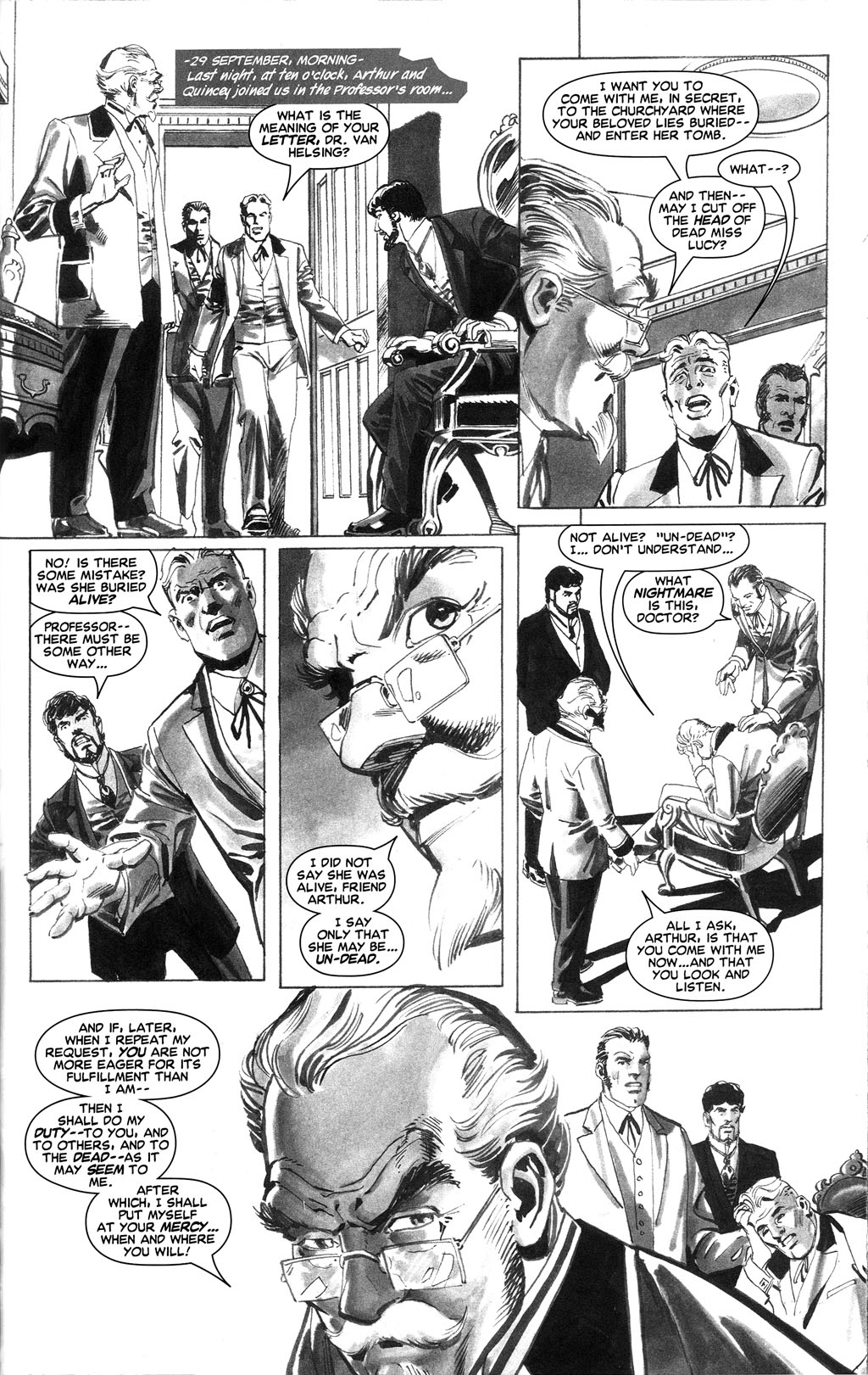 Read online Stoker's Dracula comic -  Issue #3 - 17