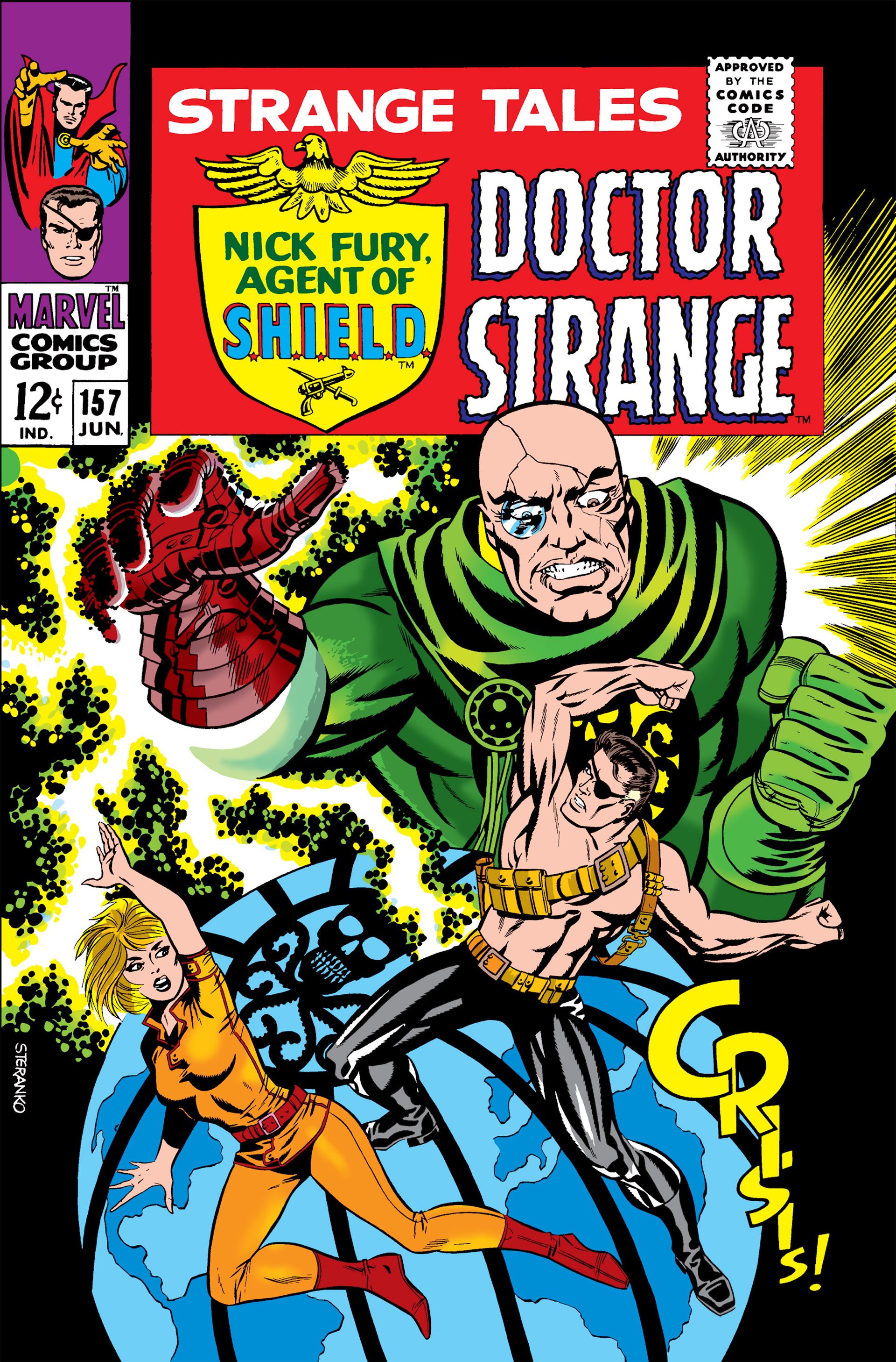 Read online Strange Tales (1951) comic -  Issue #157 - 1