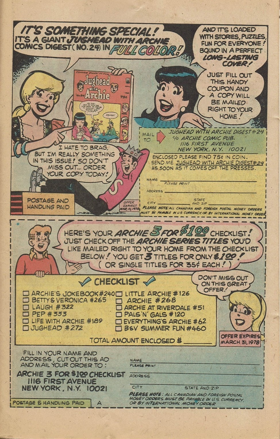 Read online Reggie and Me (1966) comic -  Issue #101 - 27