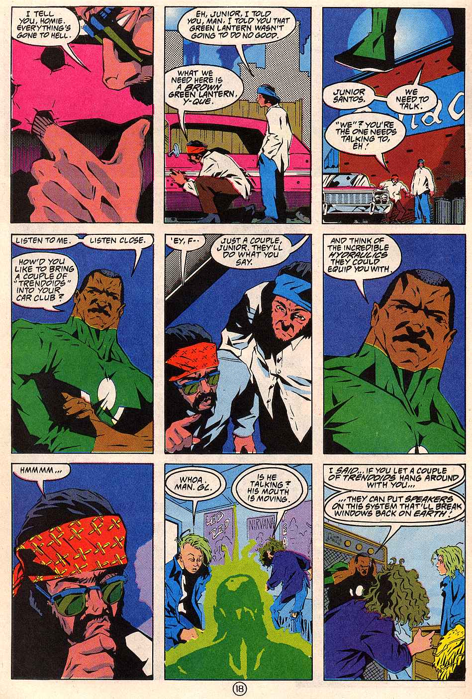 Read online Green Lantern: Mosaic comic -  Issue #8 - 17