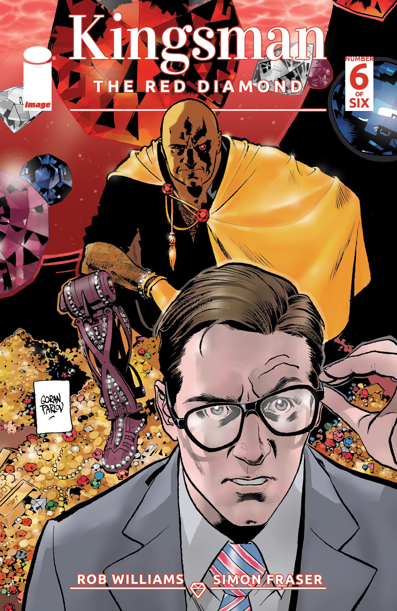 Read online Kingsman: The Red Diamond comic -  Issue #6 - 1