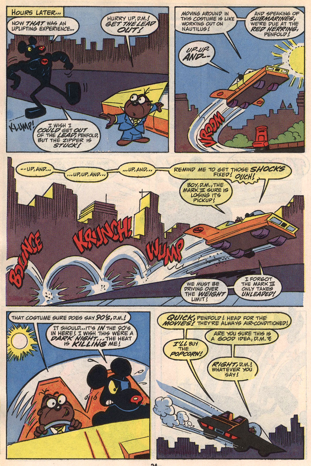 Read online Count Duckula comic -  Issue #15 - 25