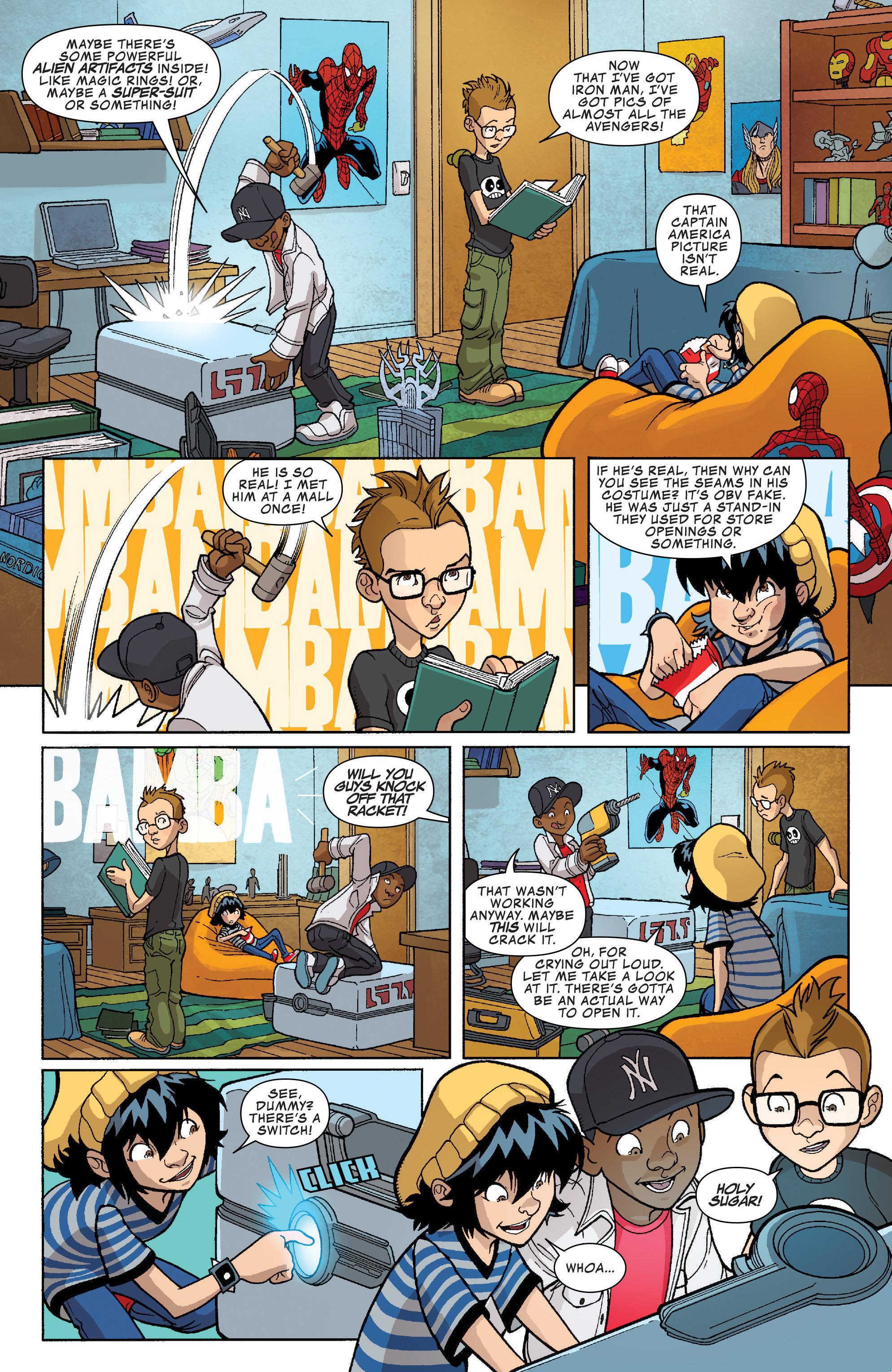 Read online Marvel Tsum Tsum comic -  Issue #1 - 12