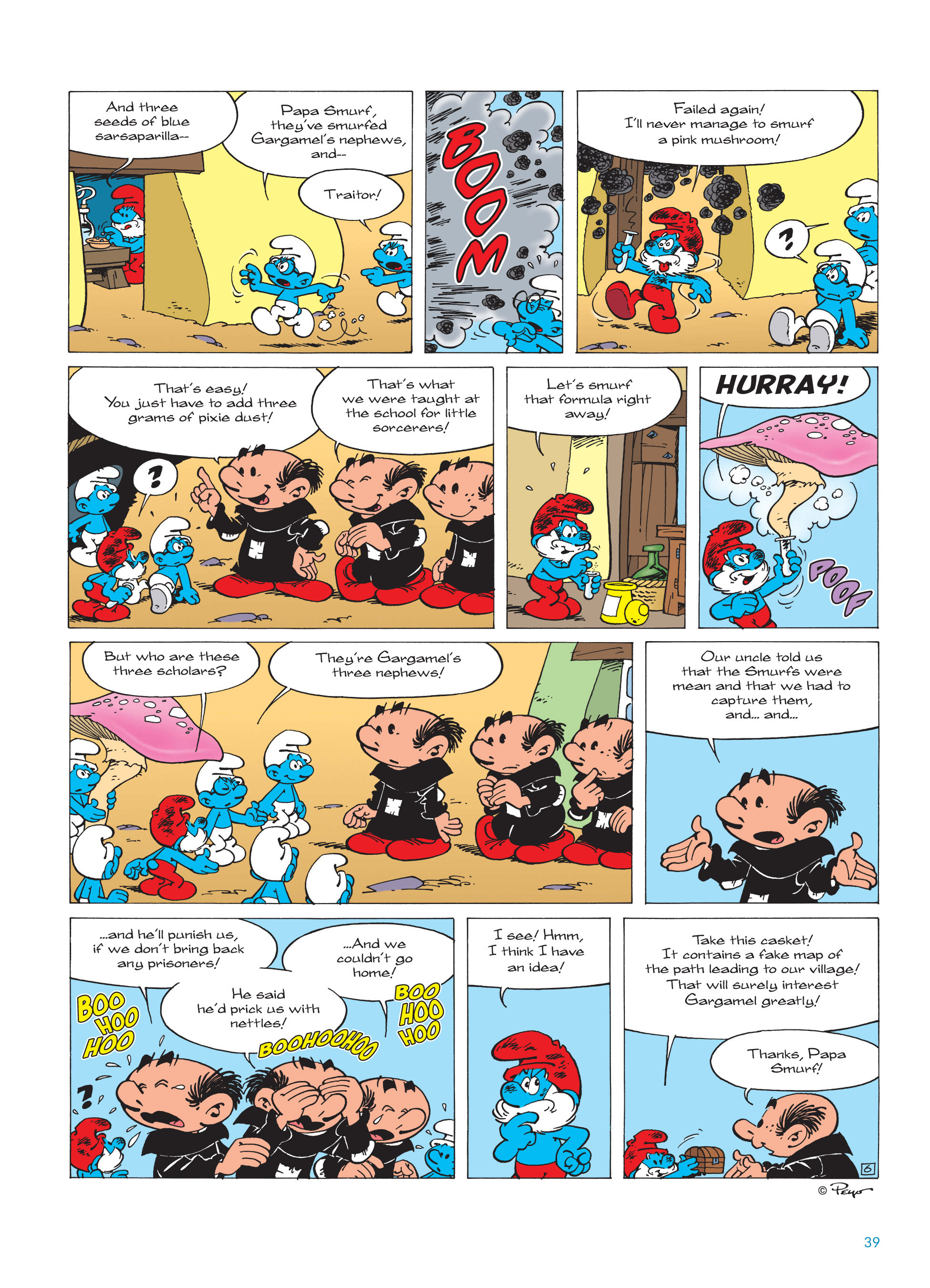 Read online The Smurfs comic -  Issue #17 - 39