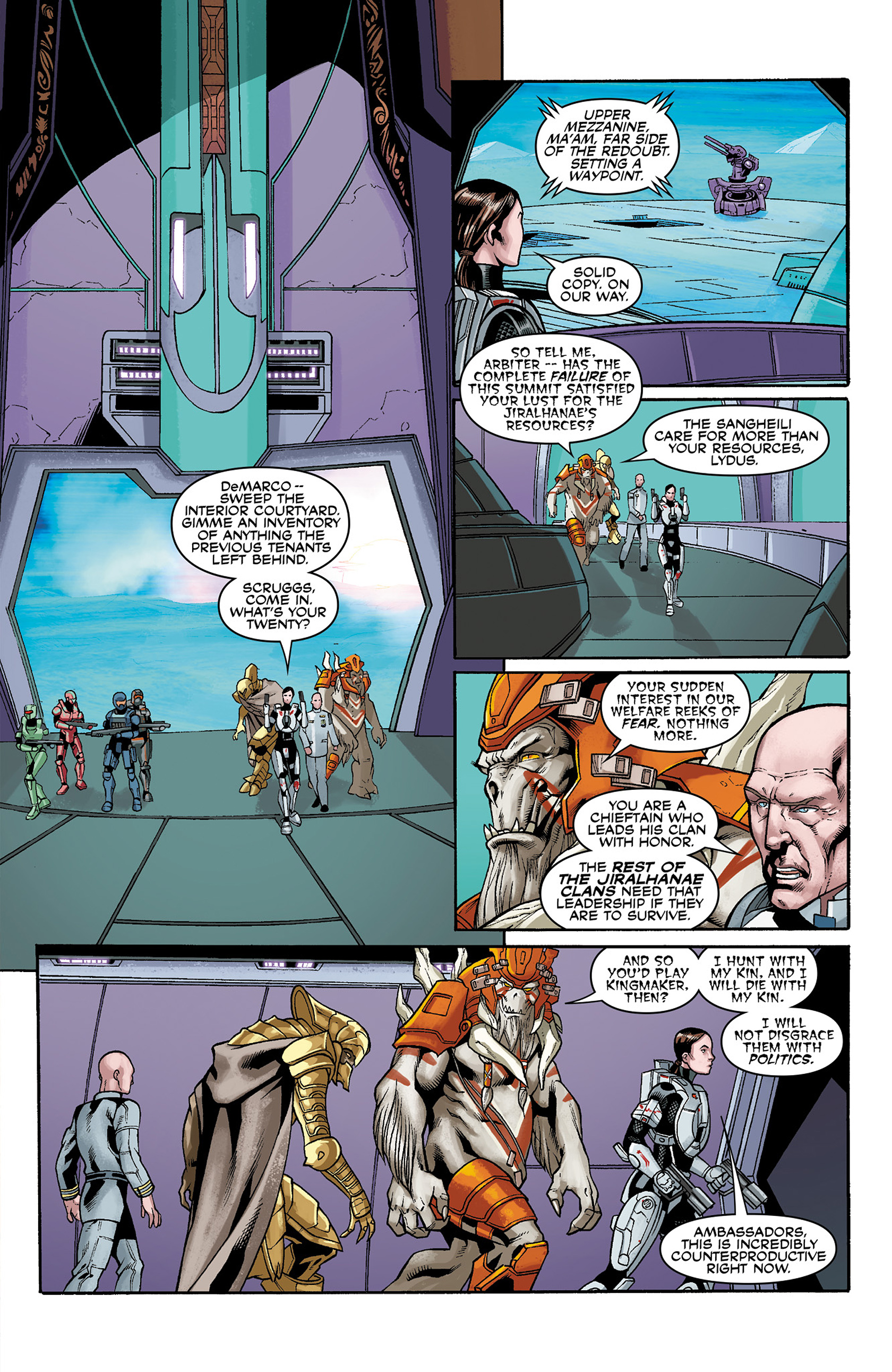 Read online Halo: Escalation comic -  Issue #3 - 5