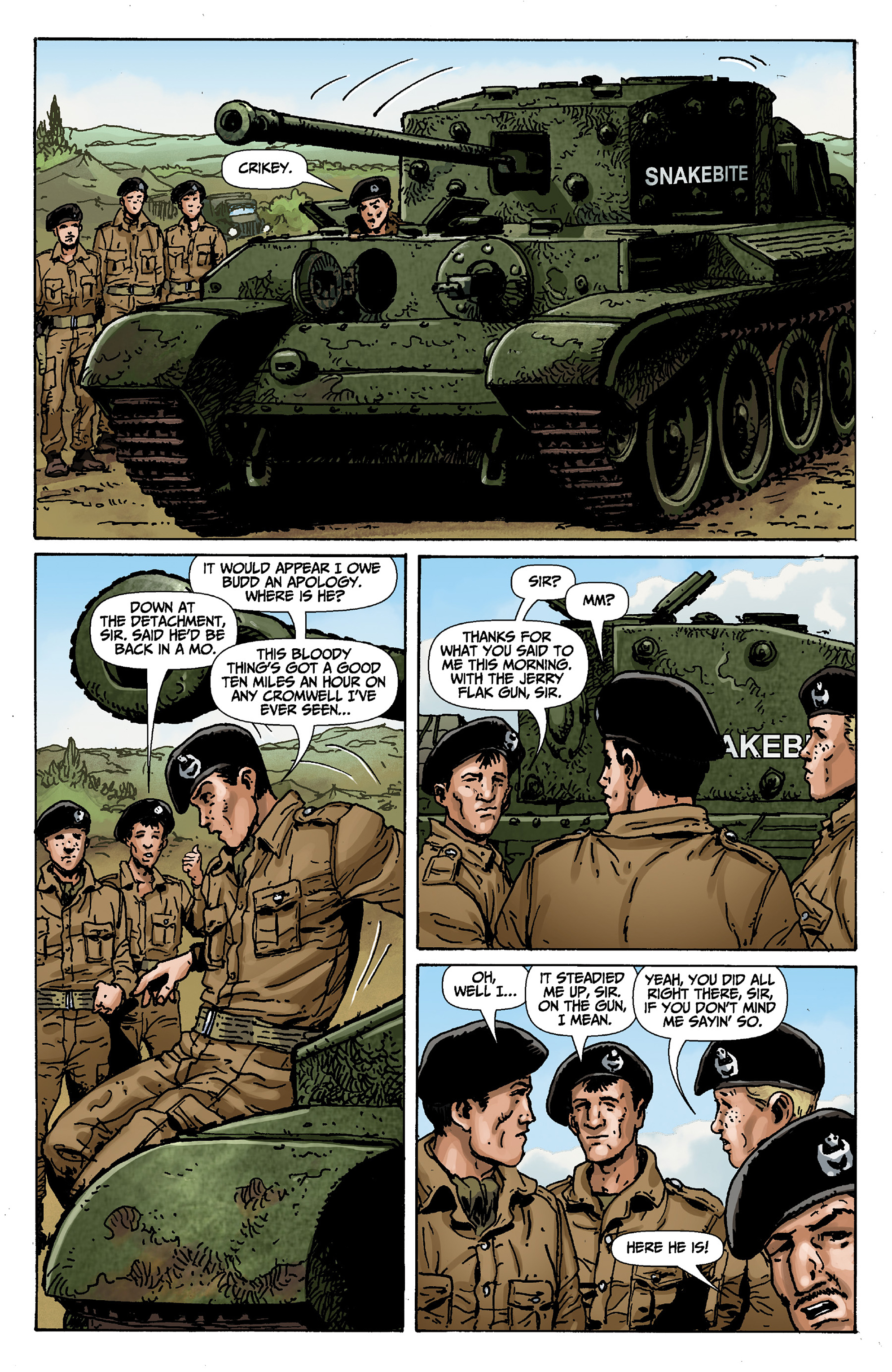 Read online World of Tanks comic -  Issue #2 - 20