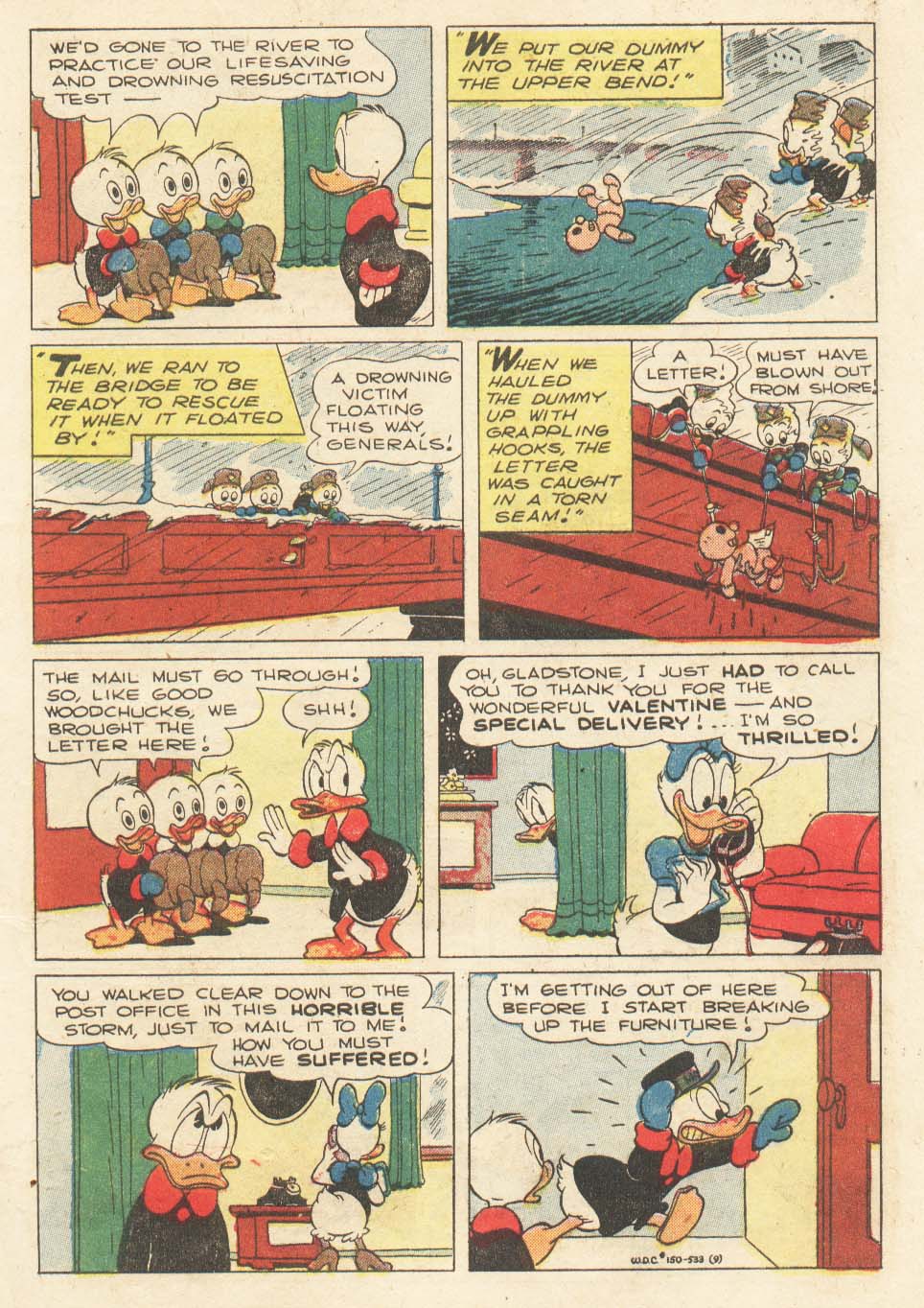 Read online Walt Disney's Comics and Stories comic -  Issue #150 - 10