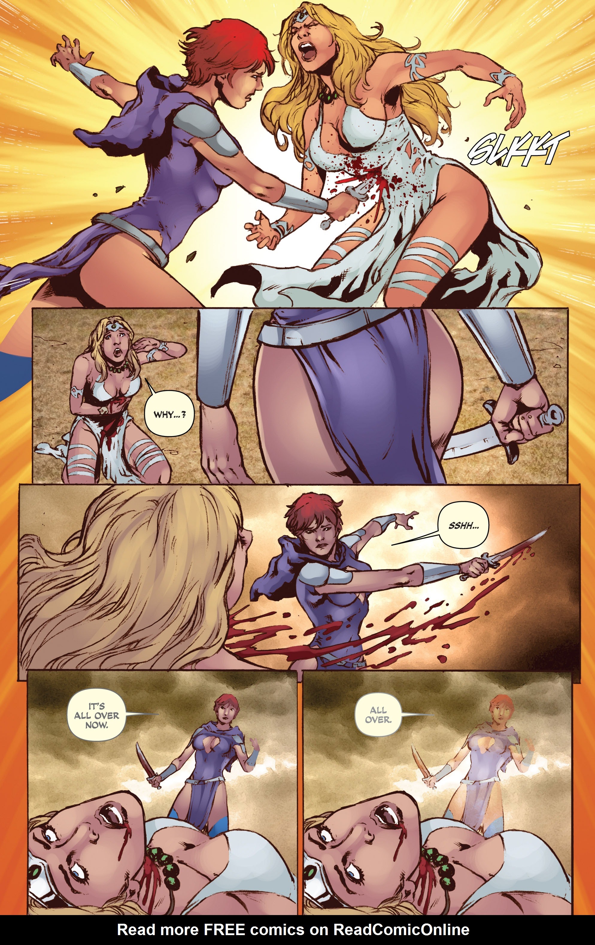 Read online Red Sonja: The Black Tower comic -  Issue #4 - 20