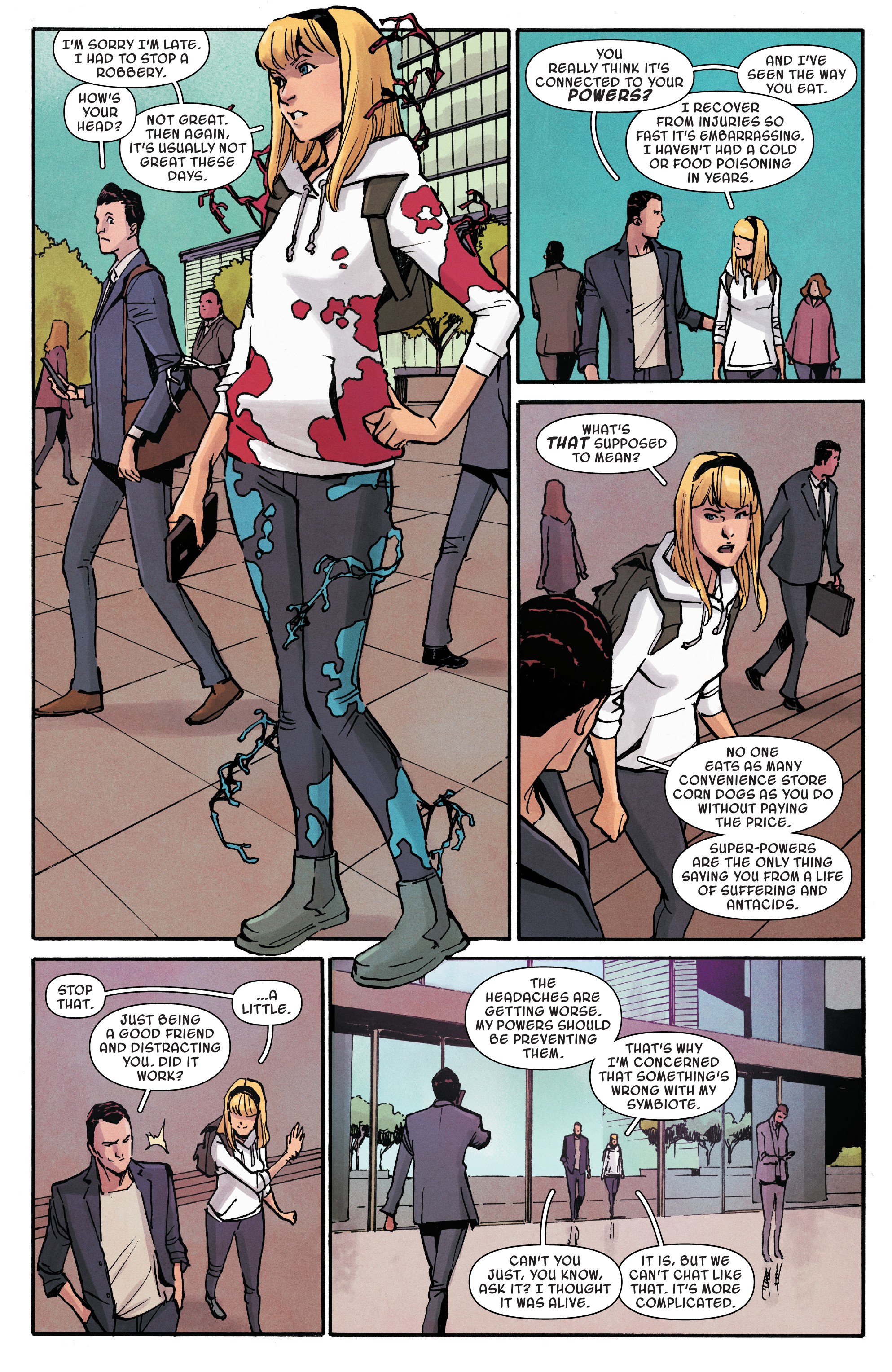 Read online Spider-Gwen: Ghost-Spider comic -  Issue #8 - 4