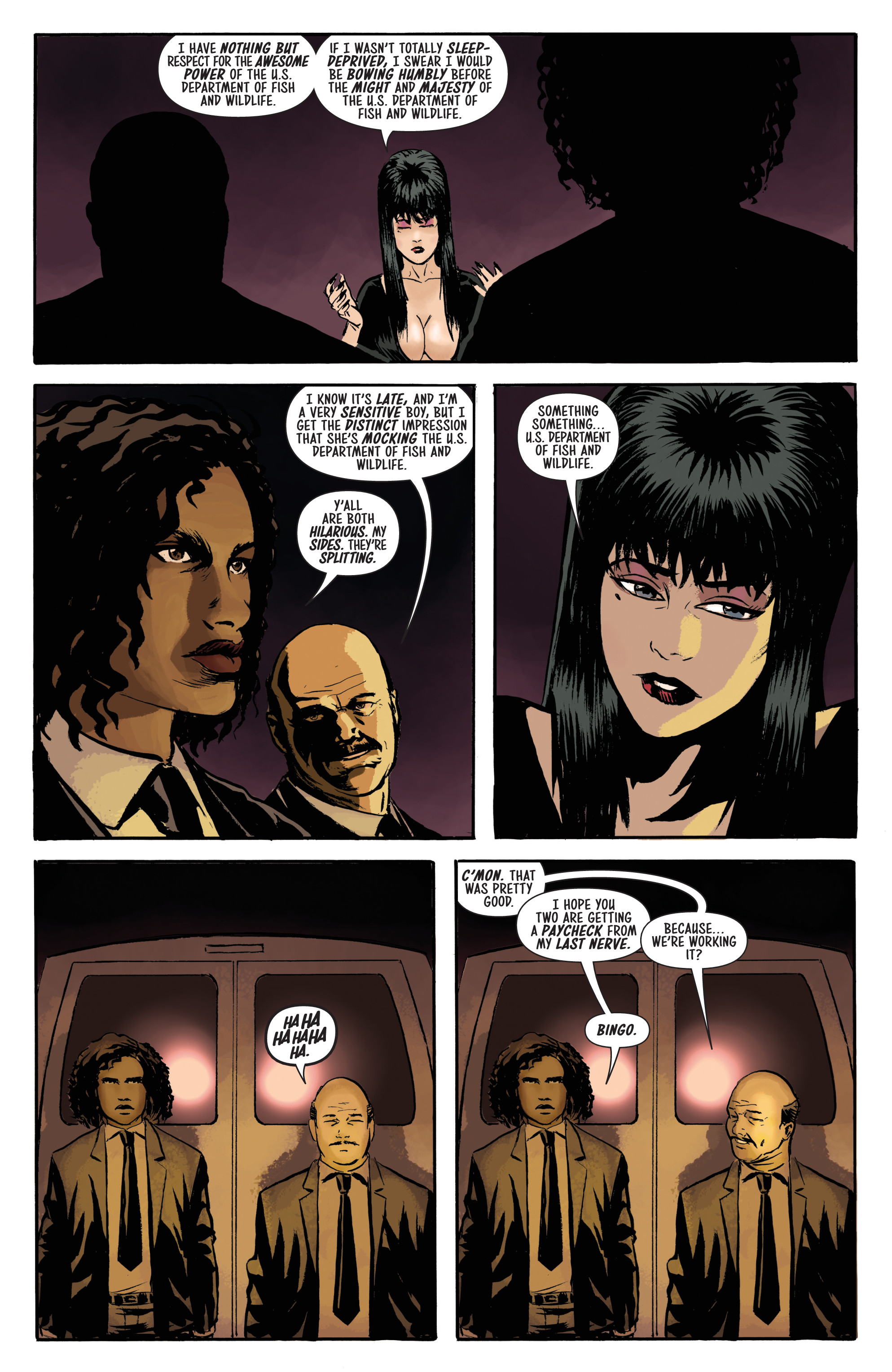 Read online Elvira: The Shape of Elvira comic -  Issue #3 - 7