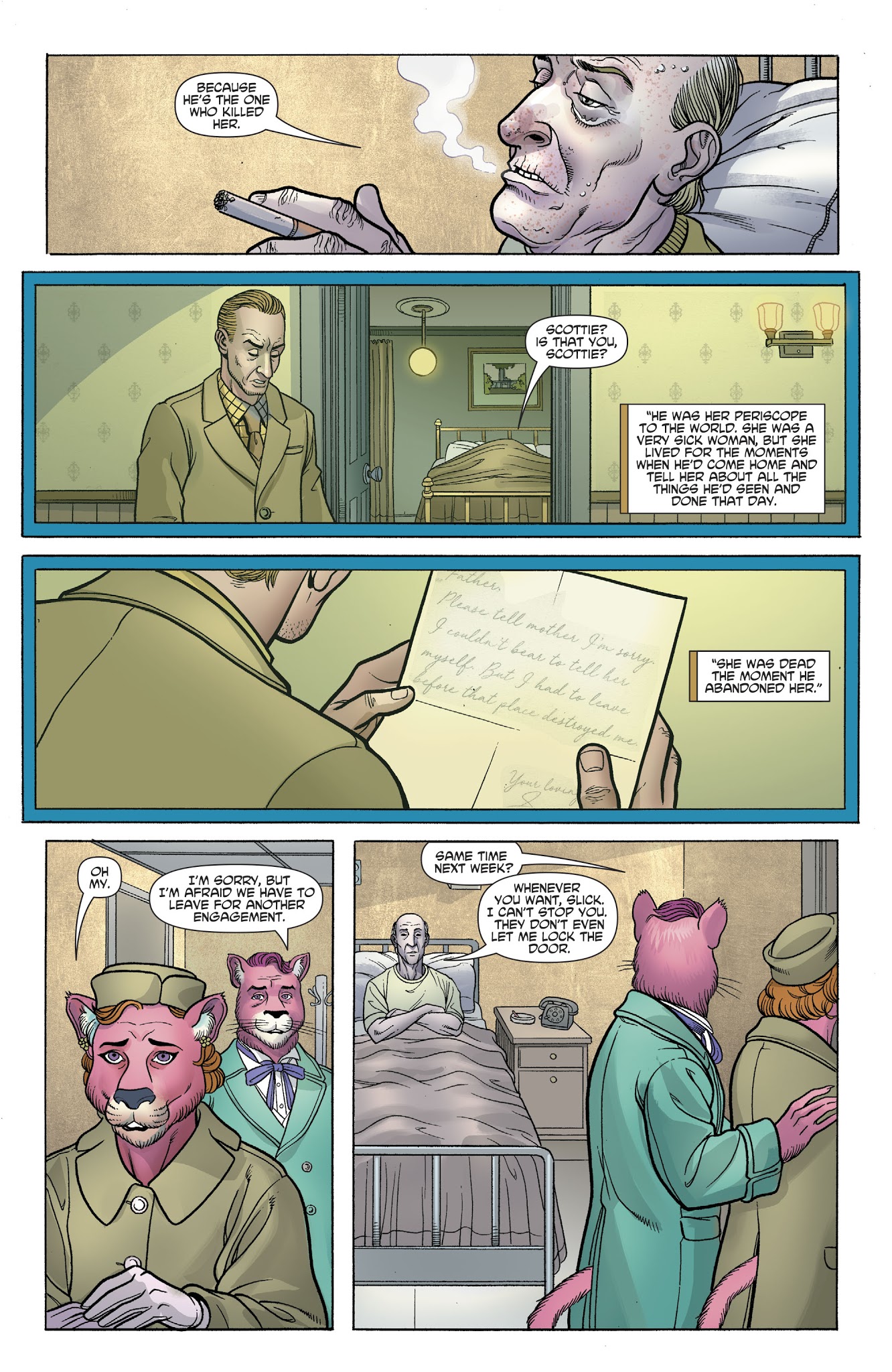 Read online Exit Stage Left: The Snagglepuss Chronicles comic -  Issue #3 - 17