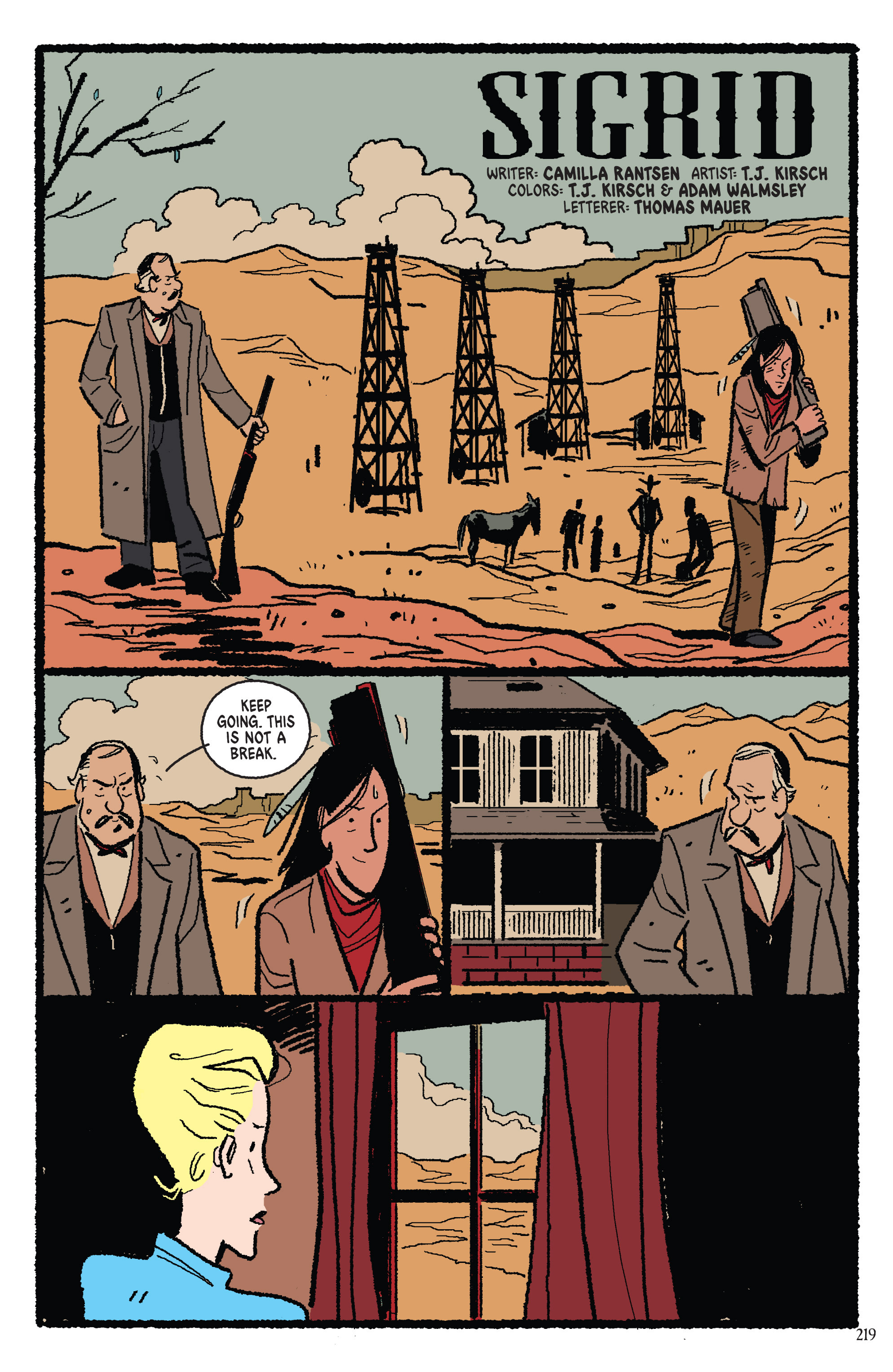 Read online Outlaw Territory comic -  Issue # TPB 3 (Part 3) - 21