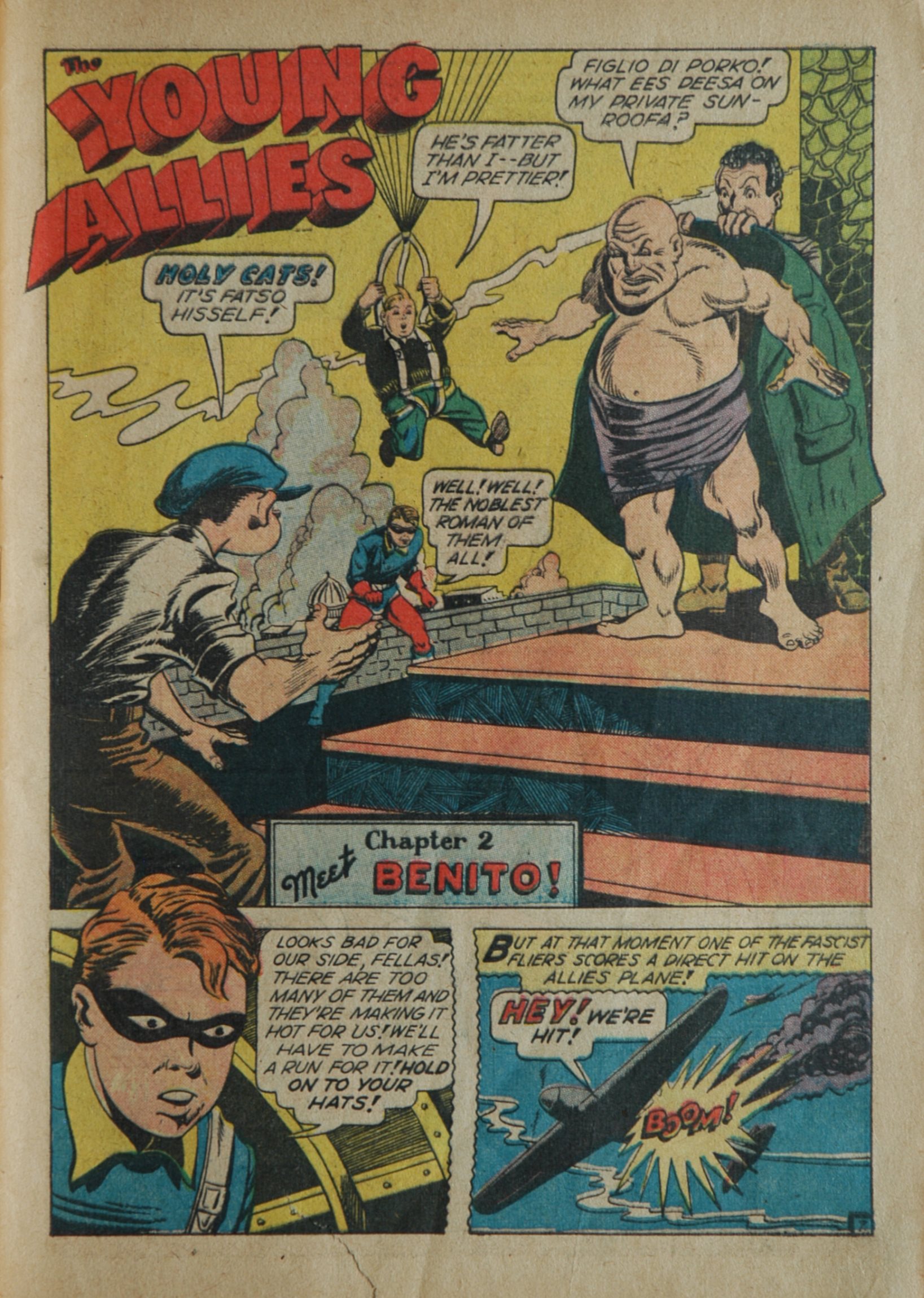 Read online Young Allies Comics comic -  Issue #9 - 9