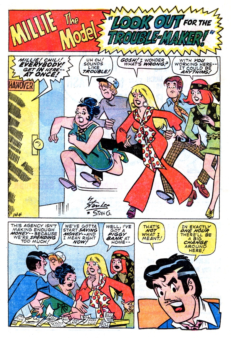 Read online Millie the Model comic -  Issue #206 - 12