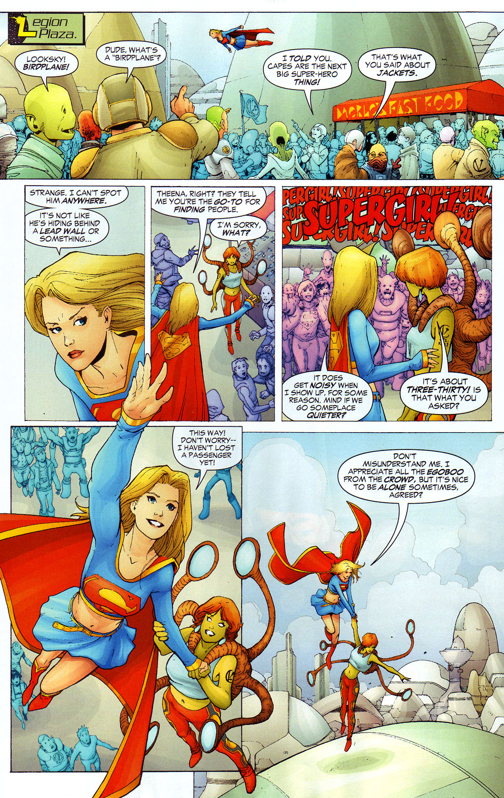 Read online Supergirl and the Legion of Super-Heroes comic -  Issue #19 - 6