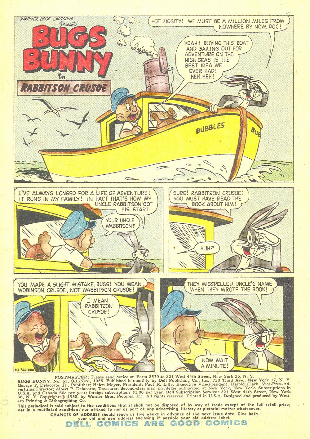 Read online Bugs Bunny comic -  Issue #63 - 3
