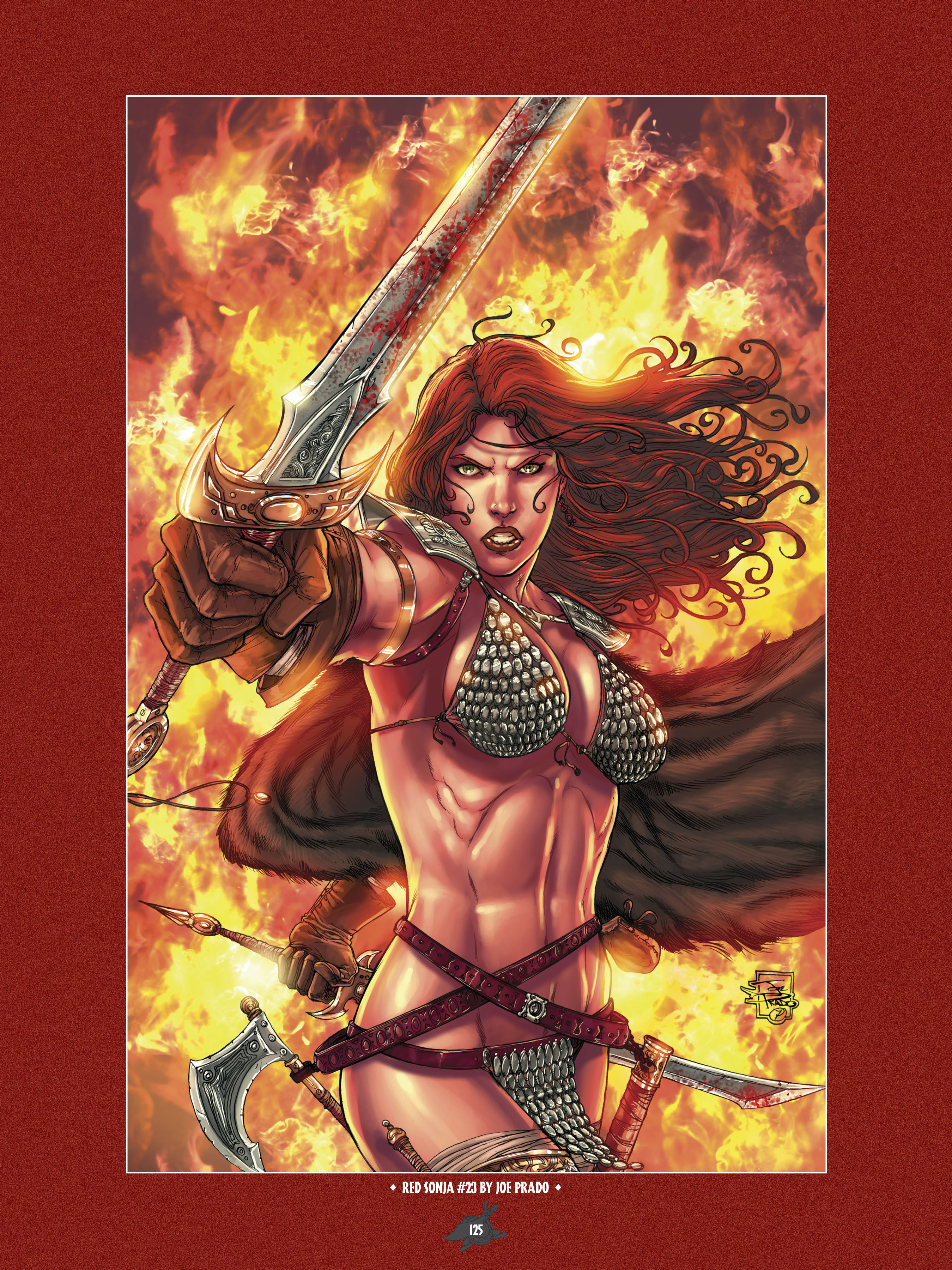 Read online The Art of Red Sonja comic -  Issue # TPB 1 (Part 2) - 24