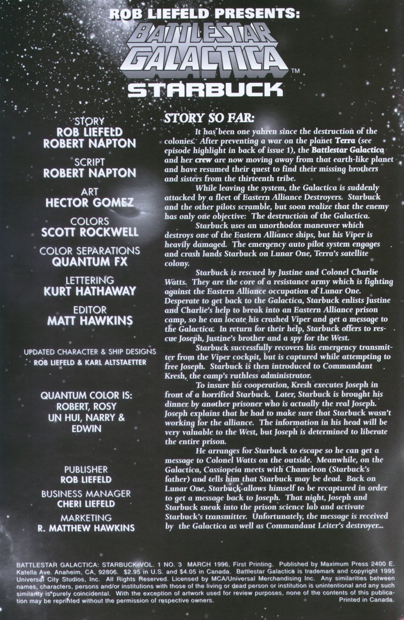 Read online Battlestar Galactica: Starbuck comic -  Issue #3 - 2