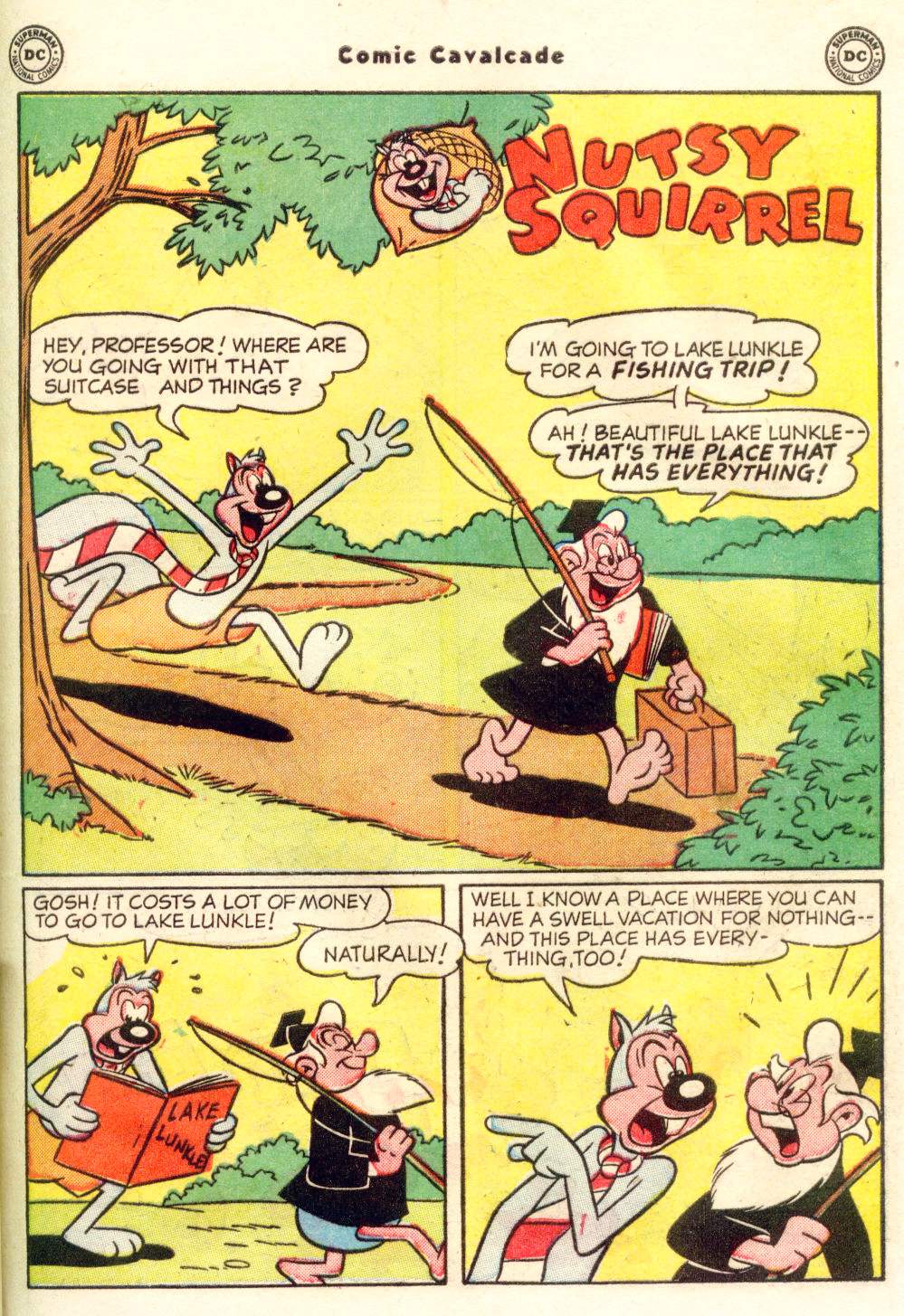 Read online Comic Cavalcade comic -  Issue #45 - 61