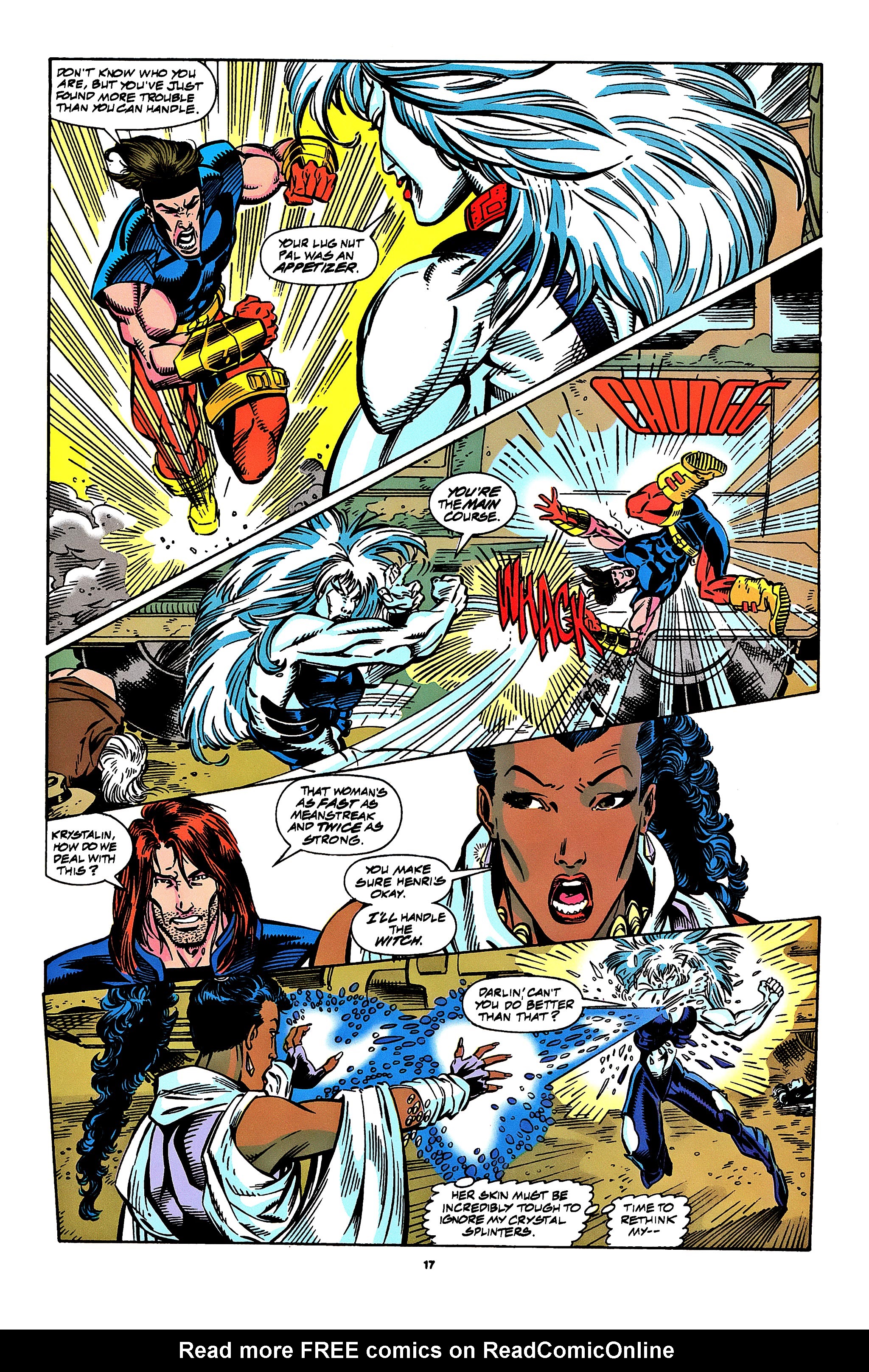 Read online X-Men 2099 comic -  Issue #4 - 18