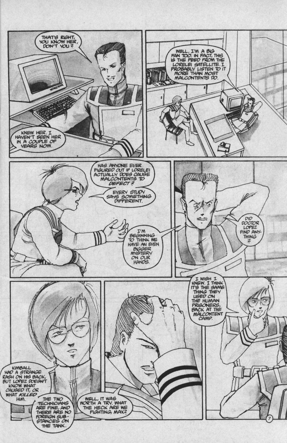 Read online Robotech II: The Sentinels - The Malcontent Uprisings comic -  Issue #5 - 9