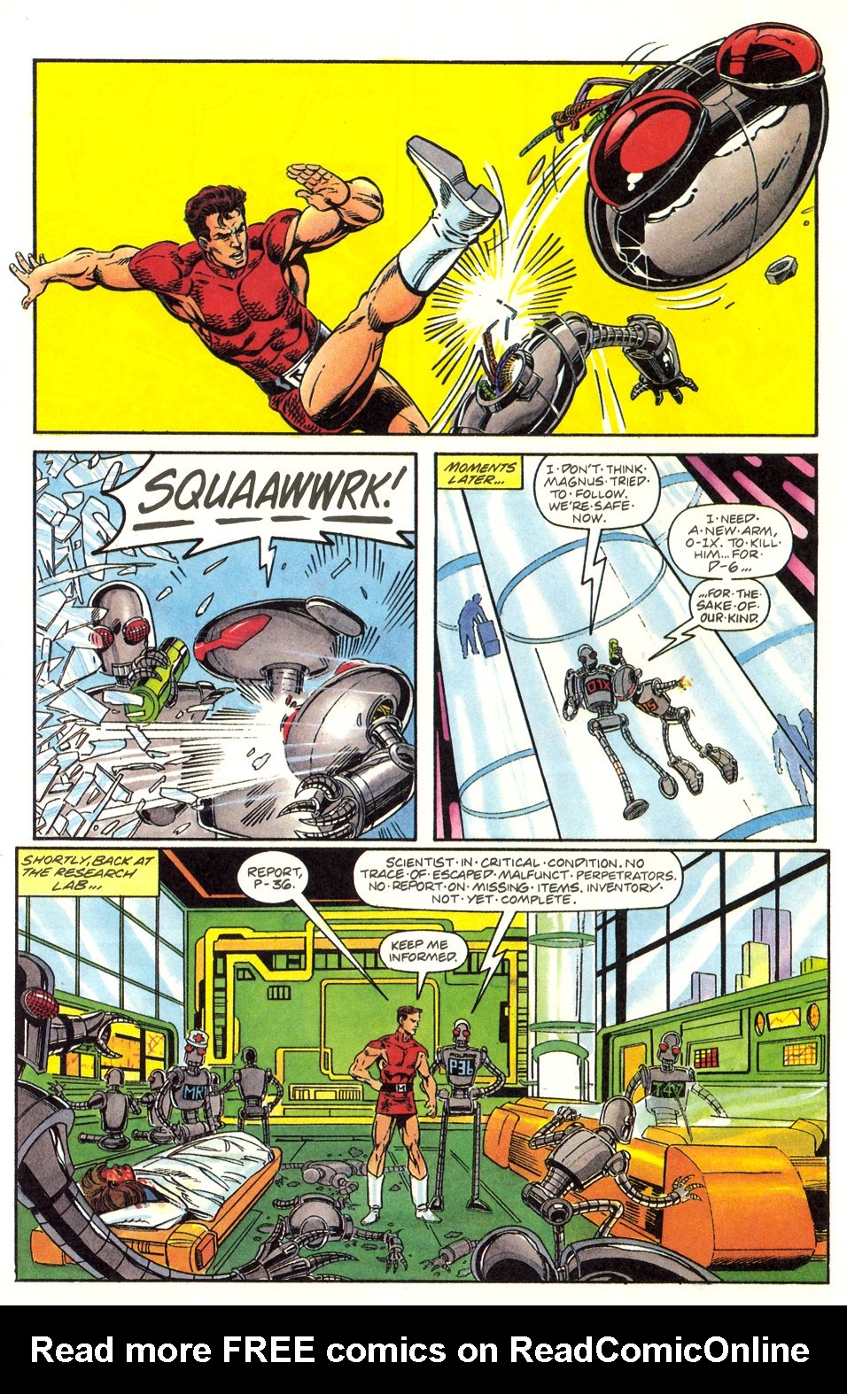 Read online Magnus Robot Fighter (1991) comic -  Issue #0 - 8