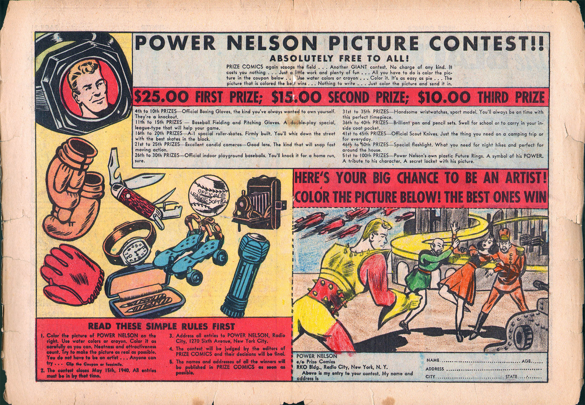 Read online Prize Comics comic -  Issue #4 - 34