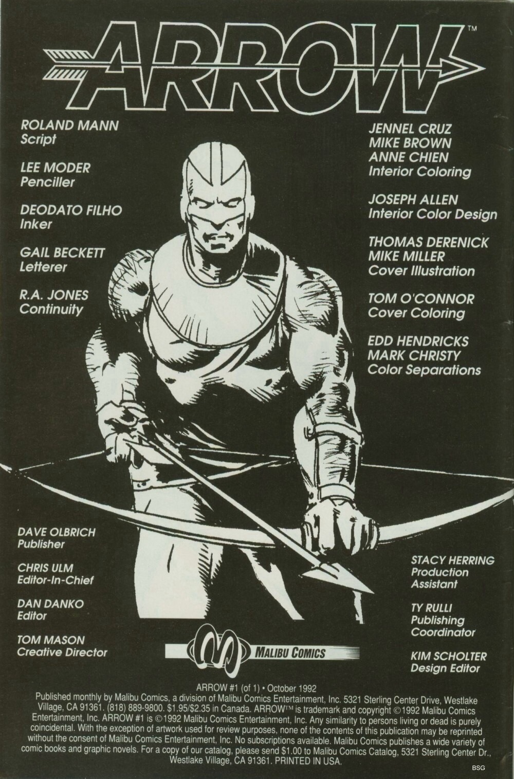 Read online Arrow comic -  Issue # Full - 2