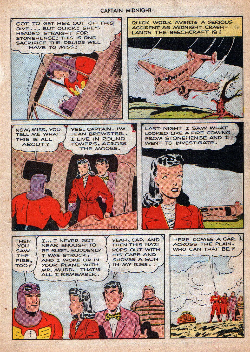 Read online Captain Midnight (1942) comic -  Issue #19 - 23