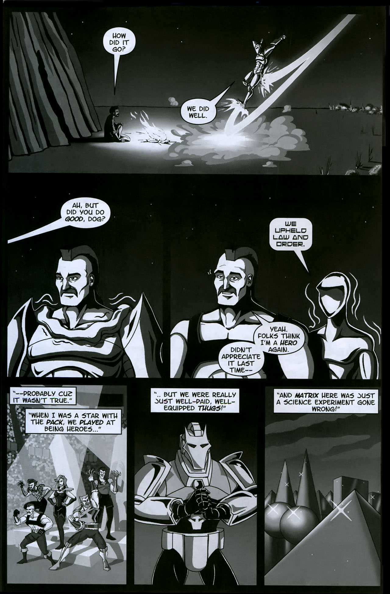 Read online Gargoyles: Bad Guys comic -  Issue #1 - 16