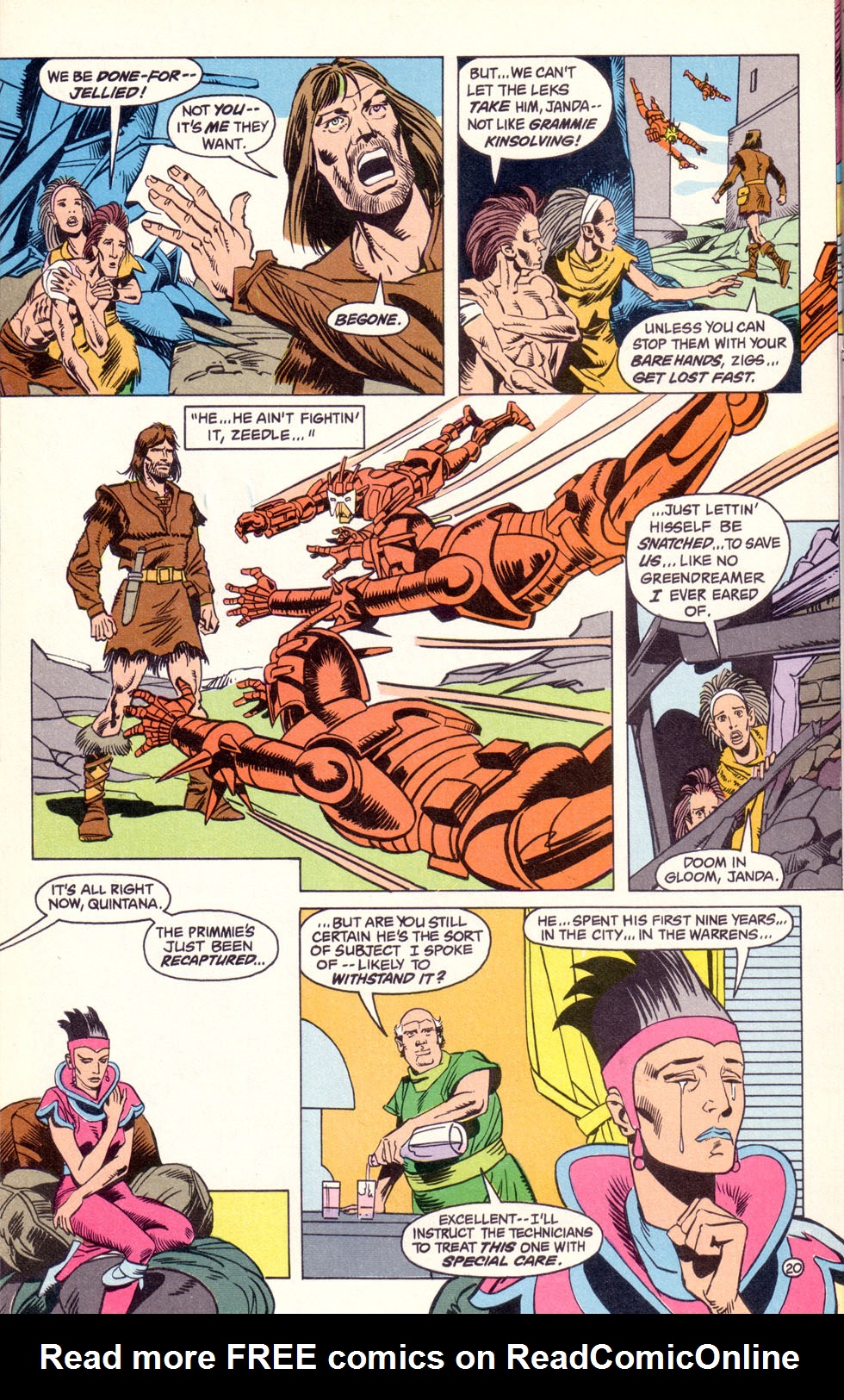 Read online Electric Warrior comic -  Issue #8 - 22