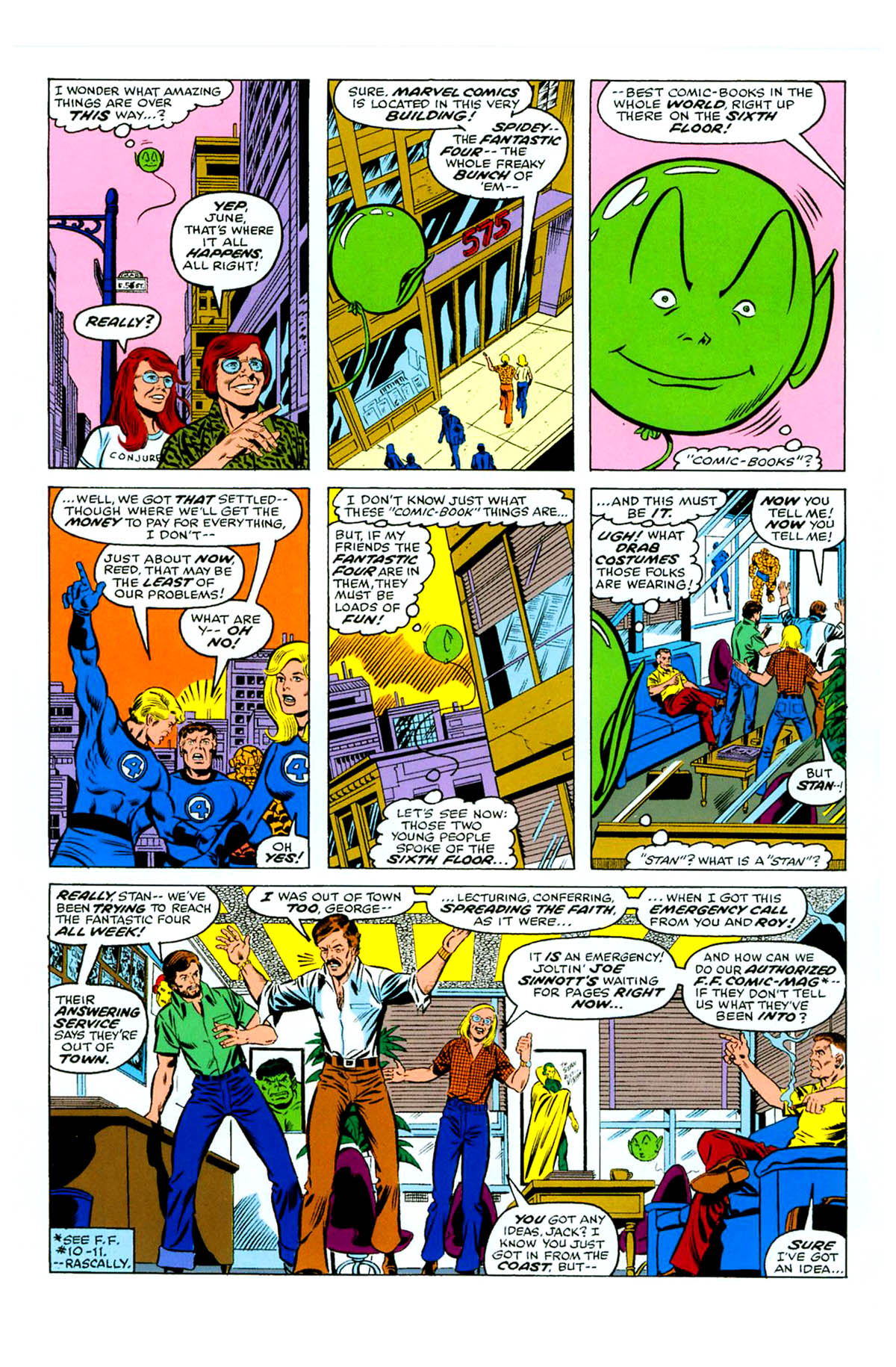 Read online Fantastic Four Visionaries: George Perez comic -  Issue # TPB 1 (Part 2) - 1