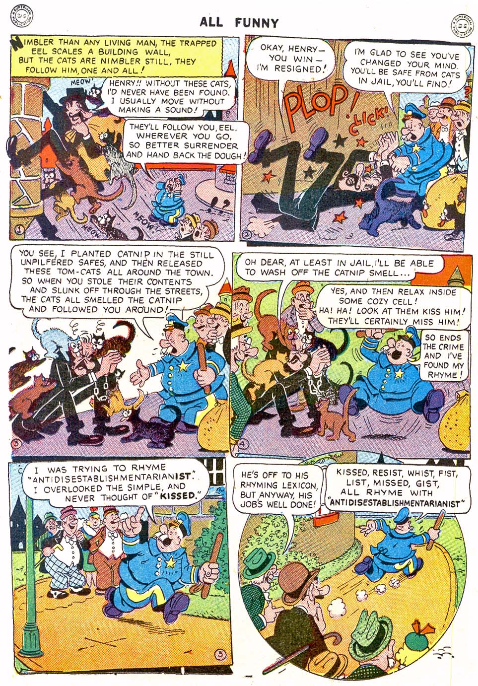 Read online All Funny Comics comic -  Issue #3 - 37